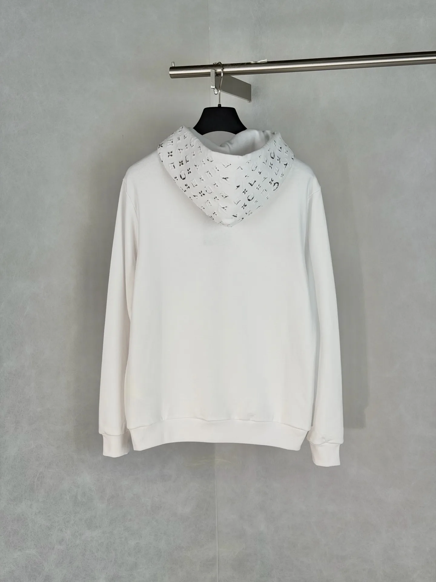 Monogram Embossed Zip-Up Hoodie D30021971 — view 2