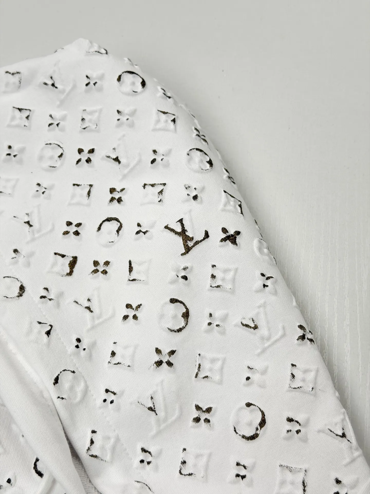 Monogram Embossed Zip-Up Hoodie D30021971 — view 6