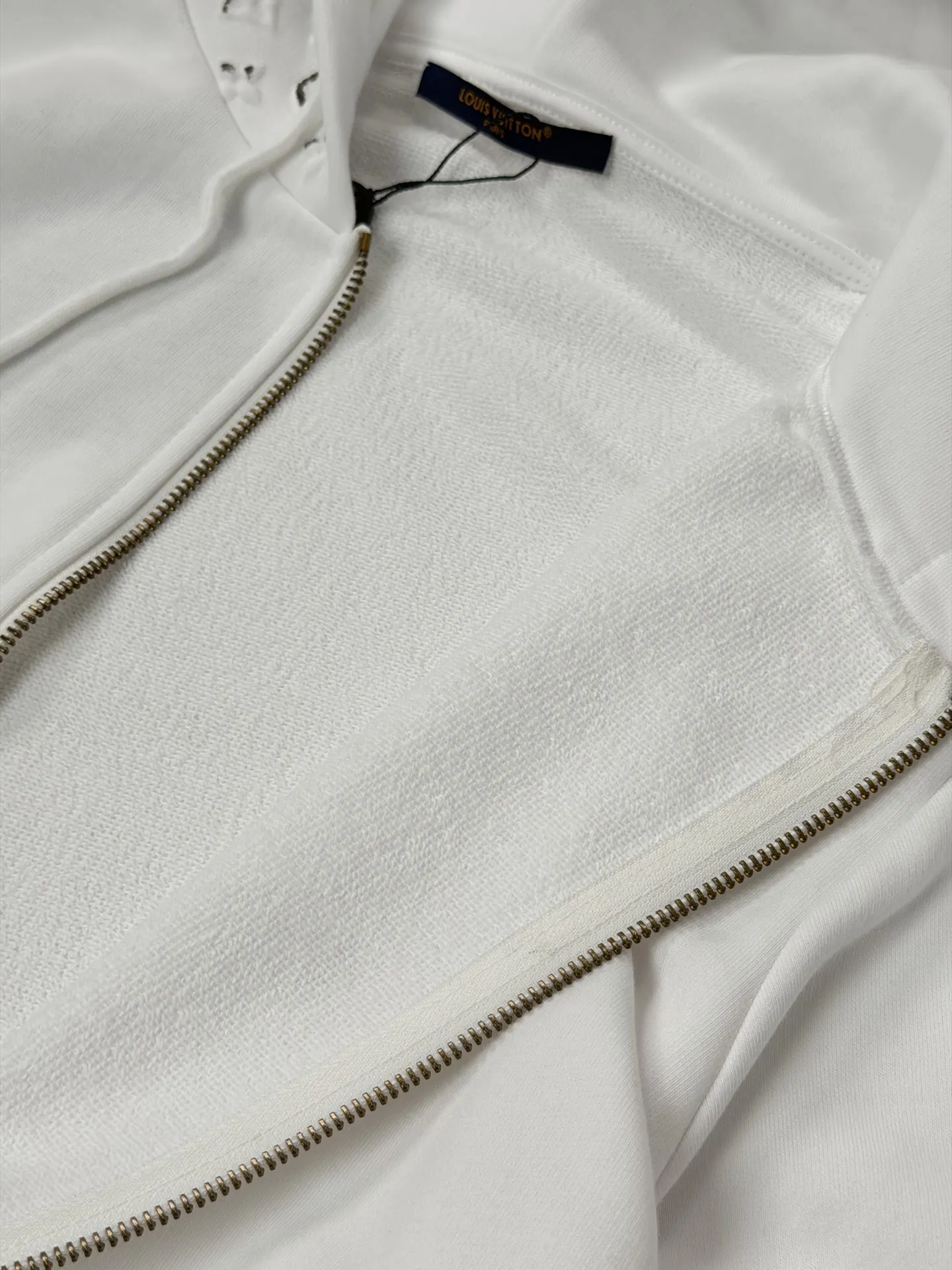 Monogram Embossed Zip-Up Hoodie D30021971 — view 8