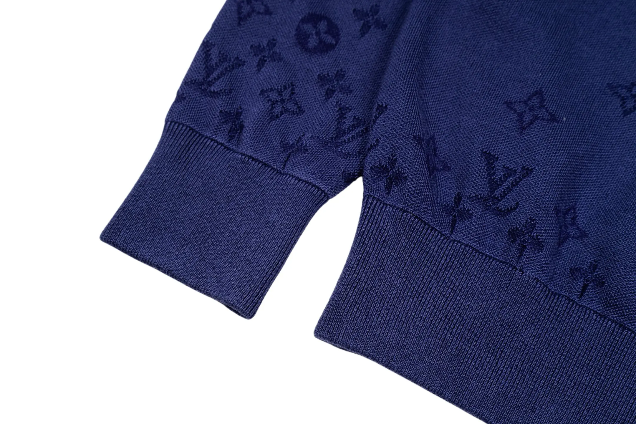 Monogram Gradient Jacquard Crew-Neck Sweater D30022394 — view 6
