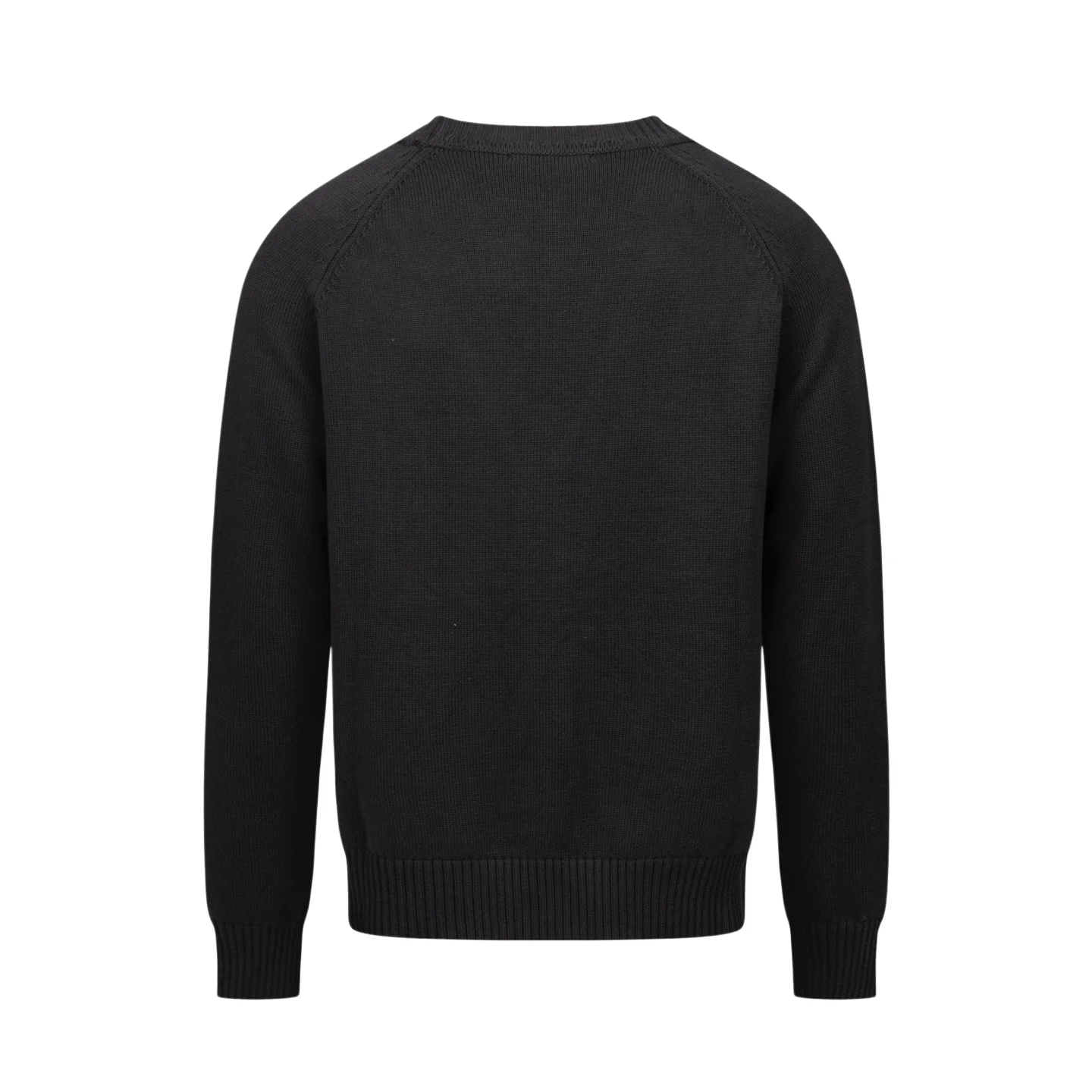 Logo-Patch Wool V-Neck Cardigan D30022461 — view 2