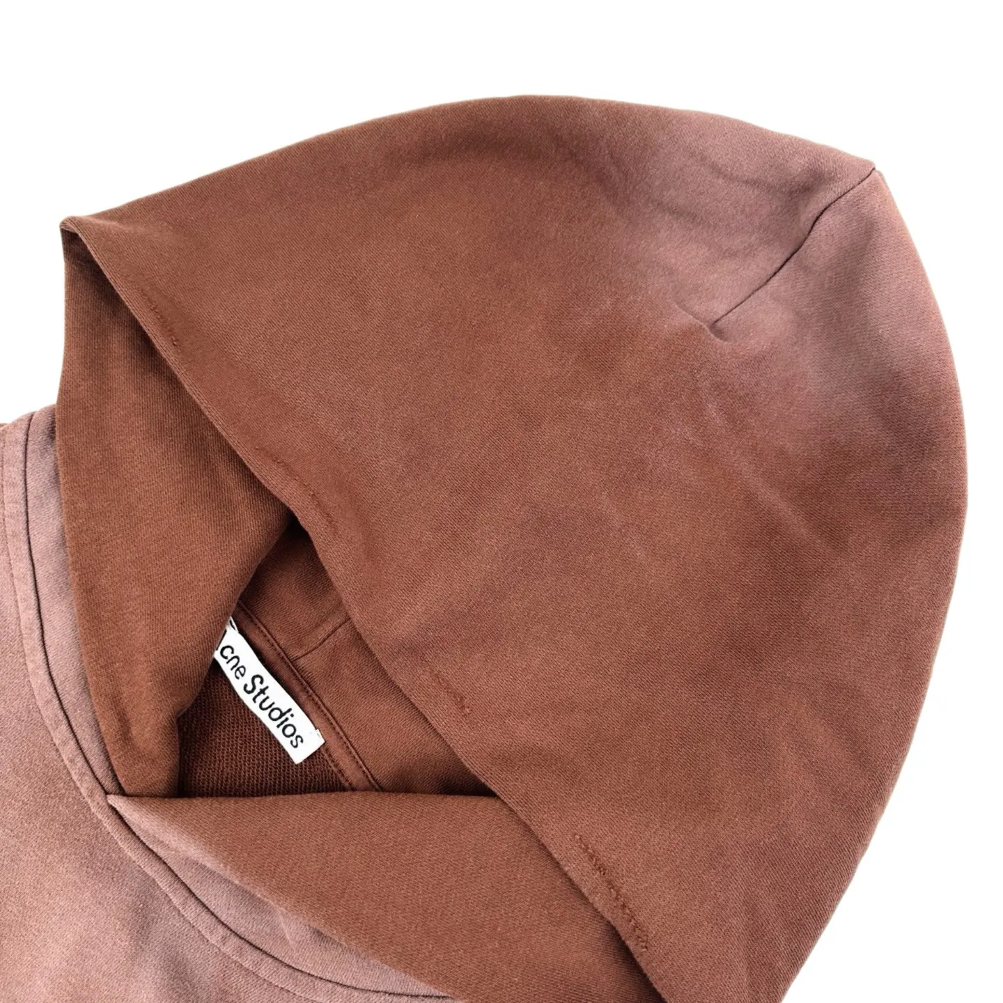 1996 Distressed Mud-Wash Cotton Hoodie D30022299 — view 3