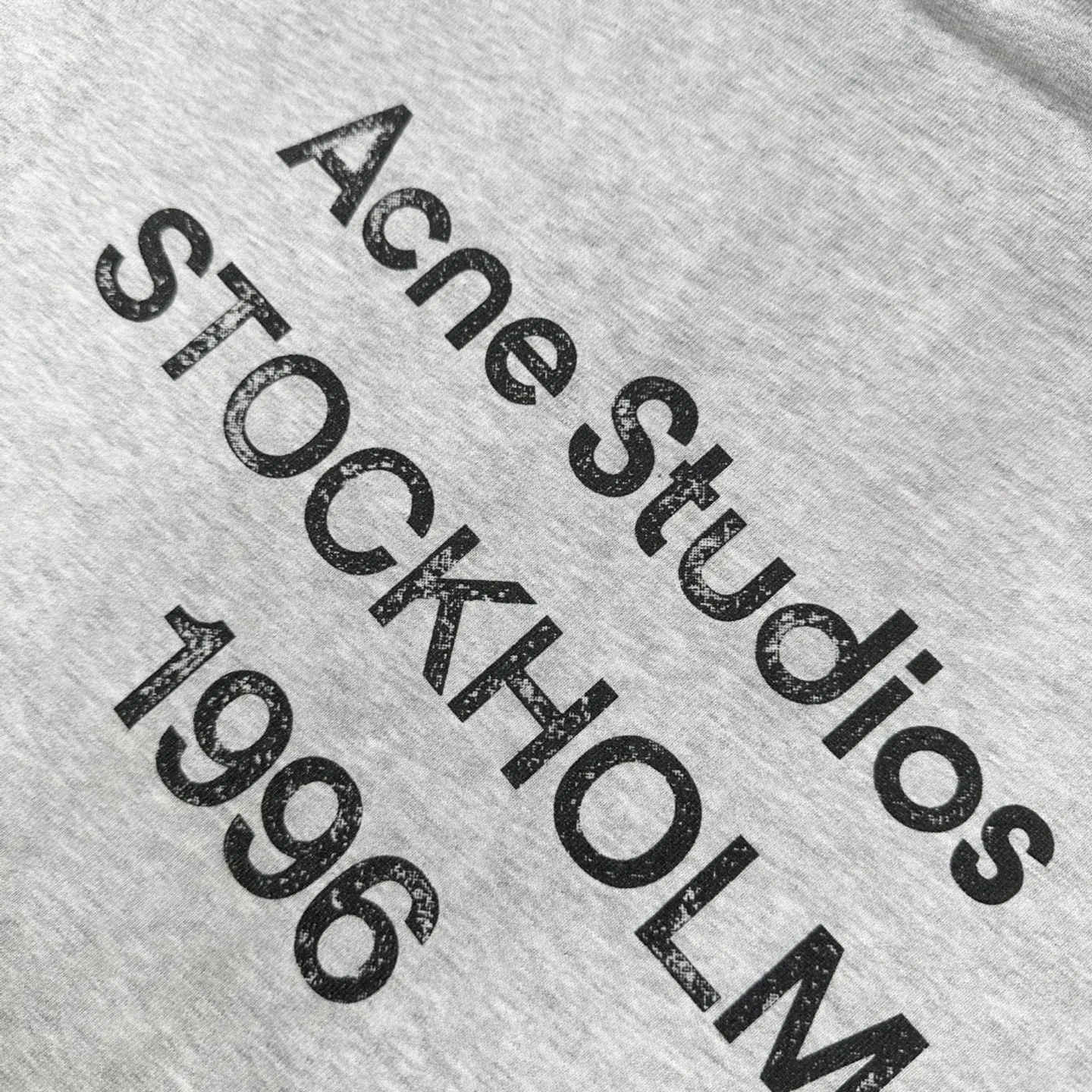 Logo-Print Distressed Cotton-Blend Hoodie D30022297 — view 5