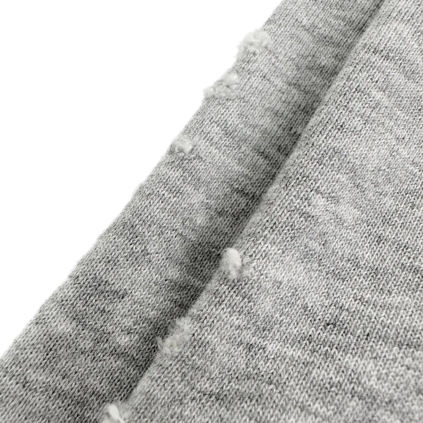 Logo-Print Distressed Cotton-Blend Hoodie D30022297 — view 8