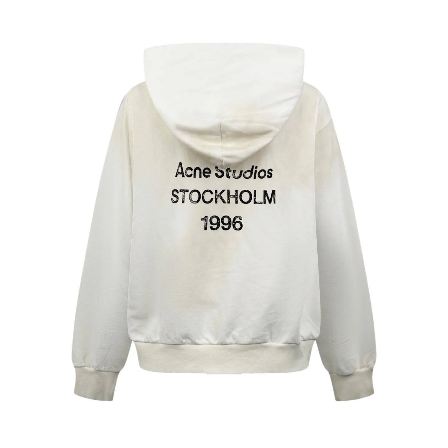 1996 Distressed Mud-Wash Oversized Hoodie D30022296 — view 2