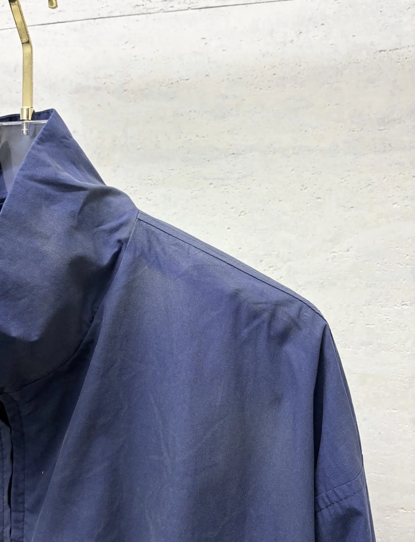Logo-Print Distressed Zip-Up Track Jacket D30019104 — view 6