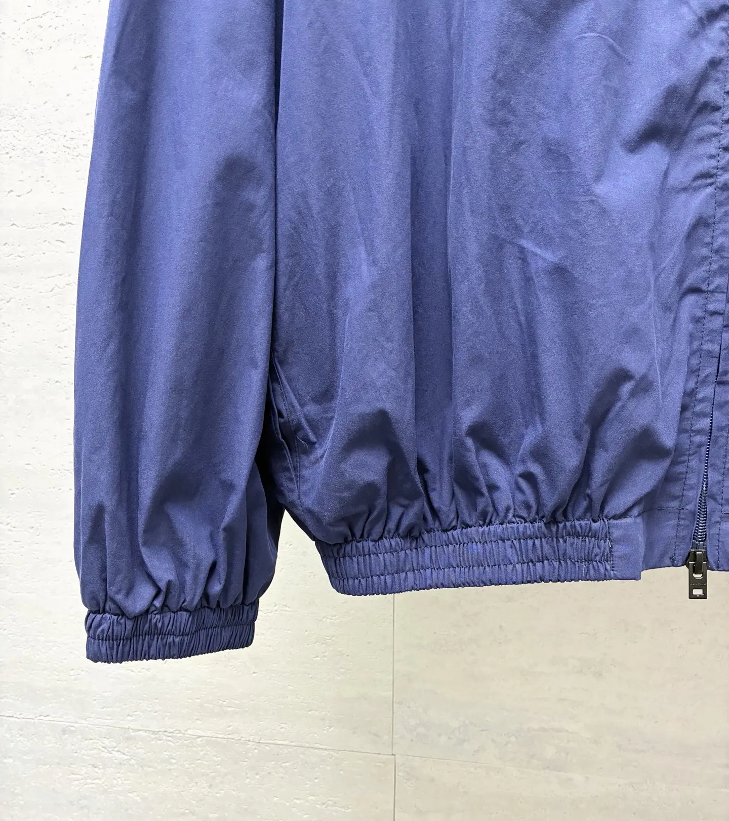 Logo-Print Distressed Zip-Up Track Jacket D30019104 — view 8