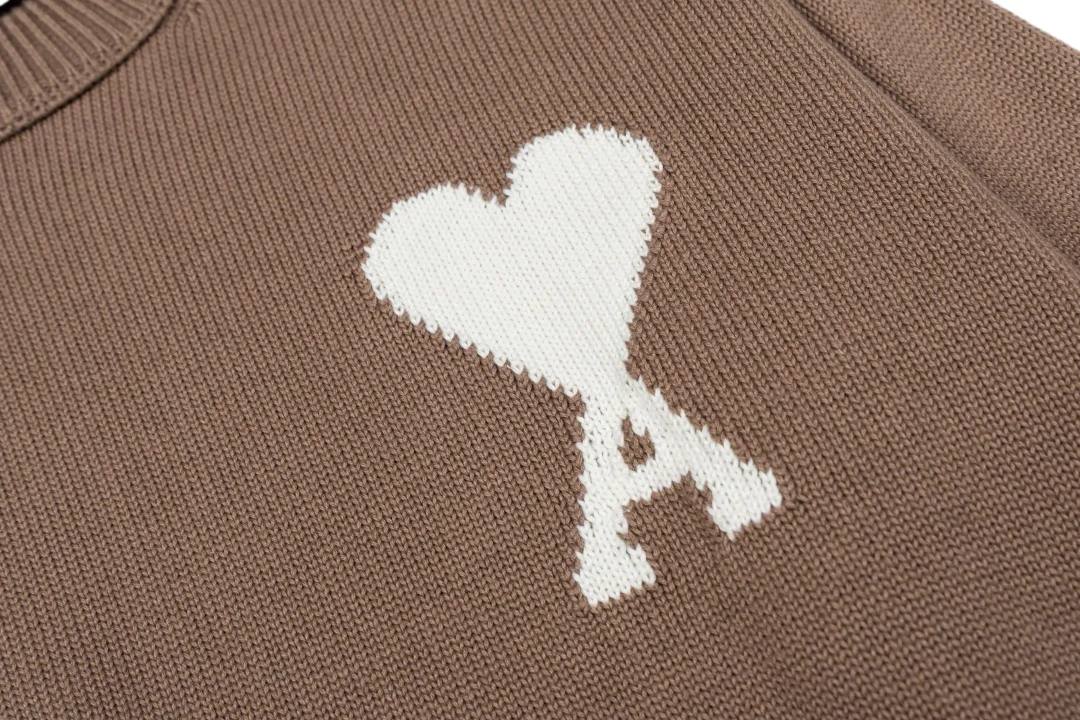 Ami de Coeur Intarsia Wool Sweater D30022433 — view 6