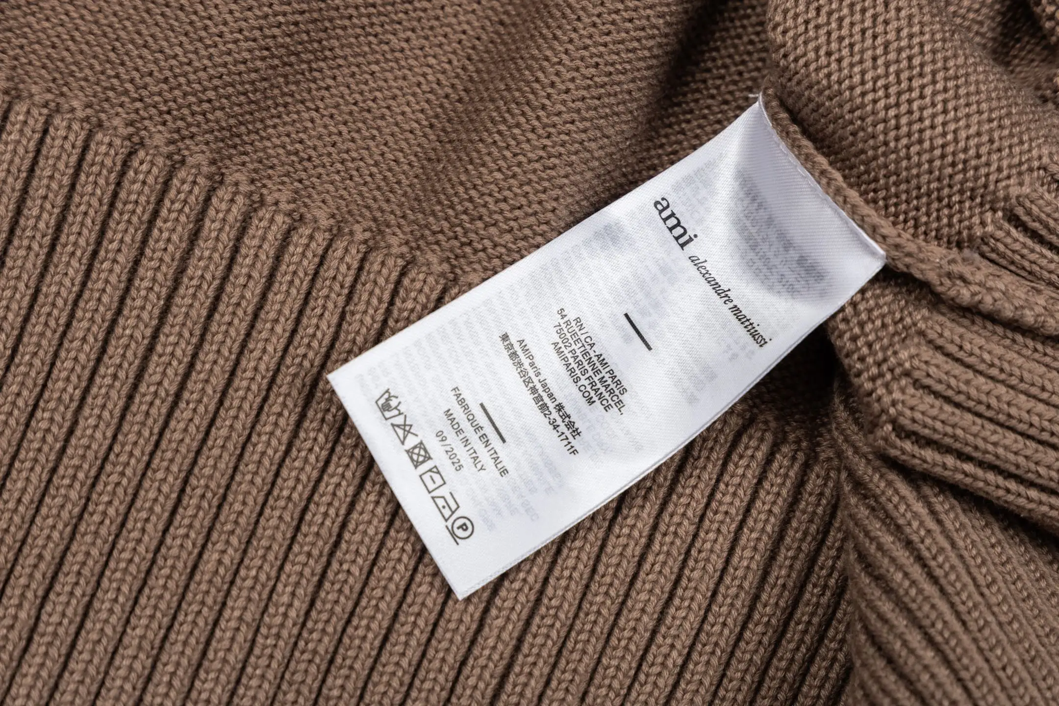 Ami de Coeur Intarsia Wool Sweater D30022433 — view 9