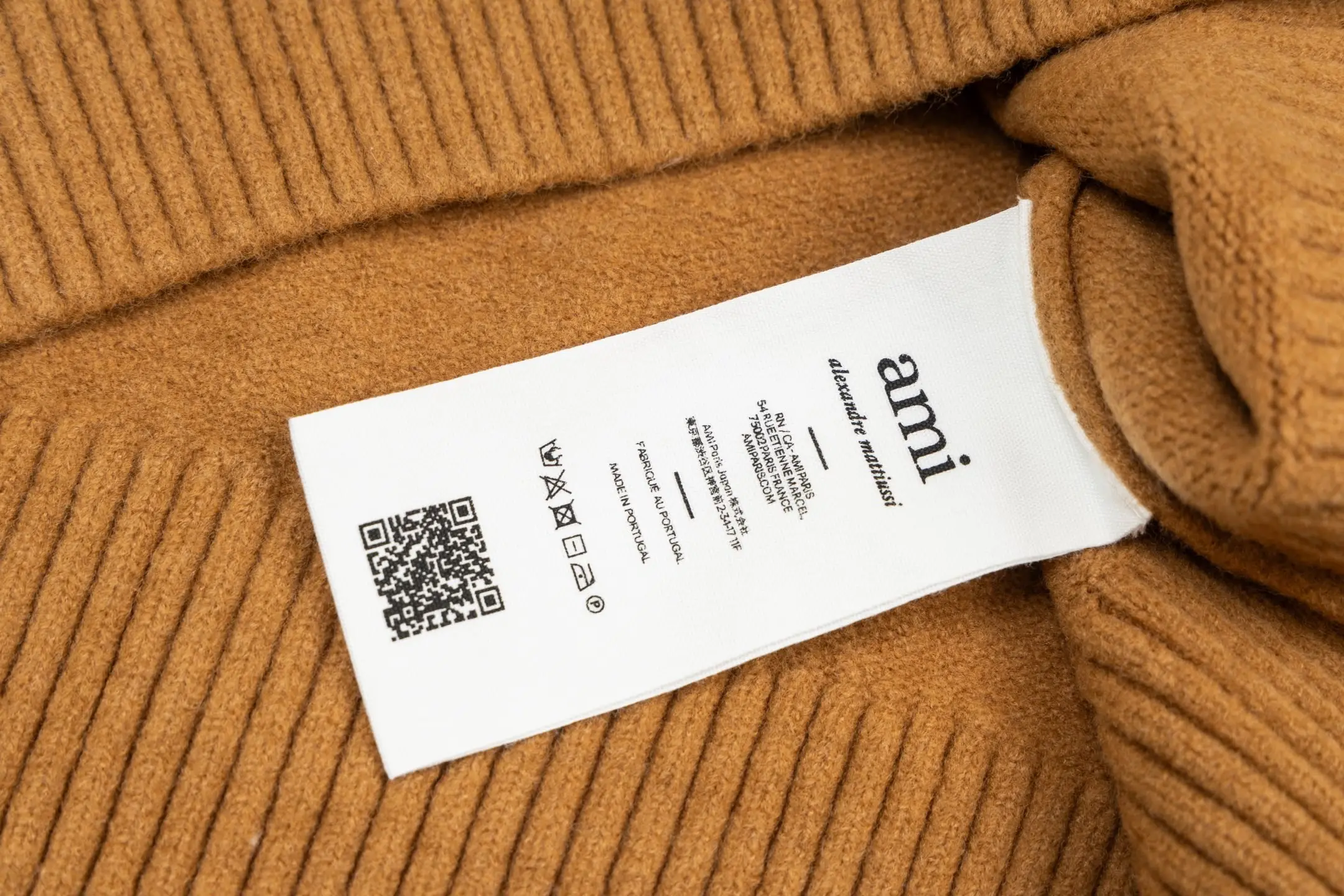 Ami de Coeur Intarsia Alpaca-Blend Sweater D30022437 — view 9
