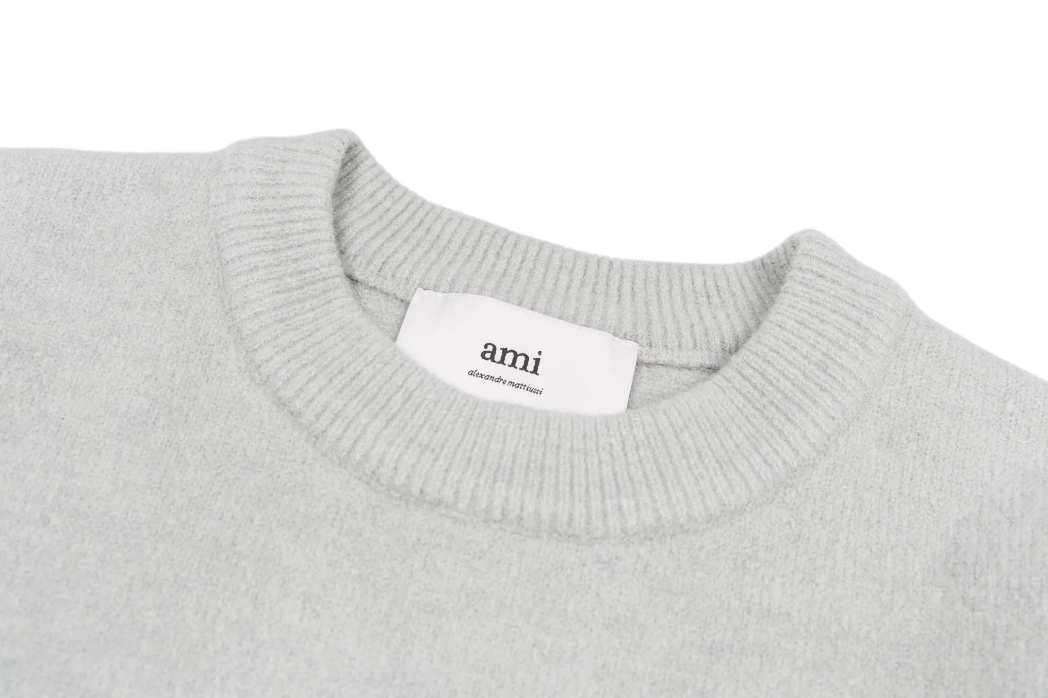 Ami de Coeur Alpaca-Blend Crew-Neck Sweater D30022438 — view 3