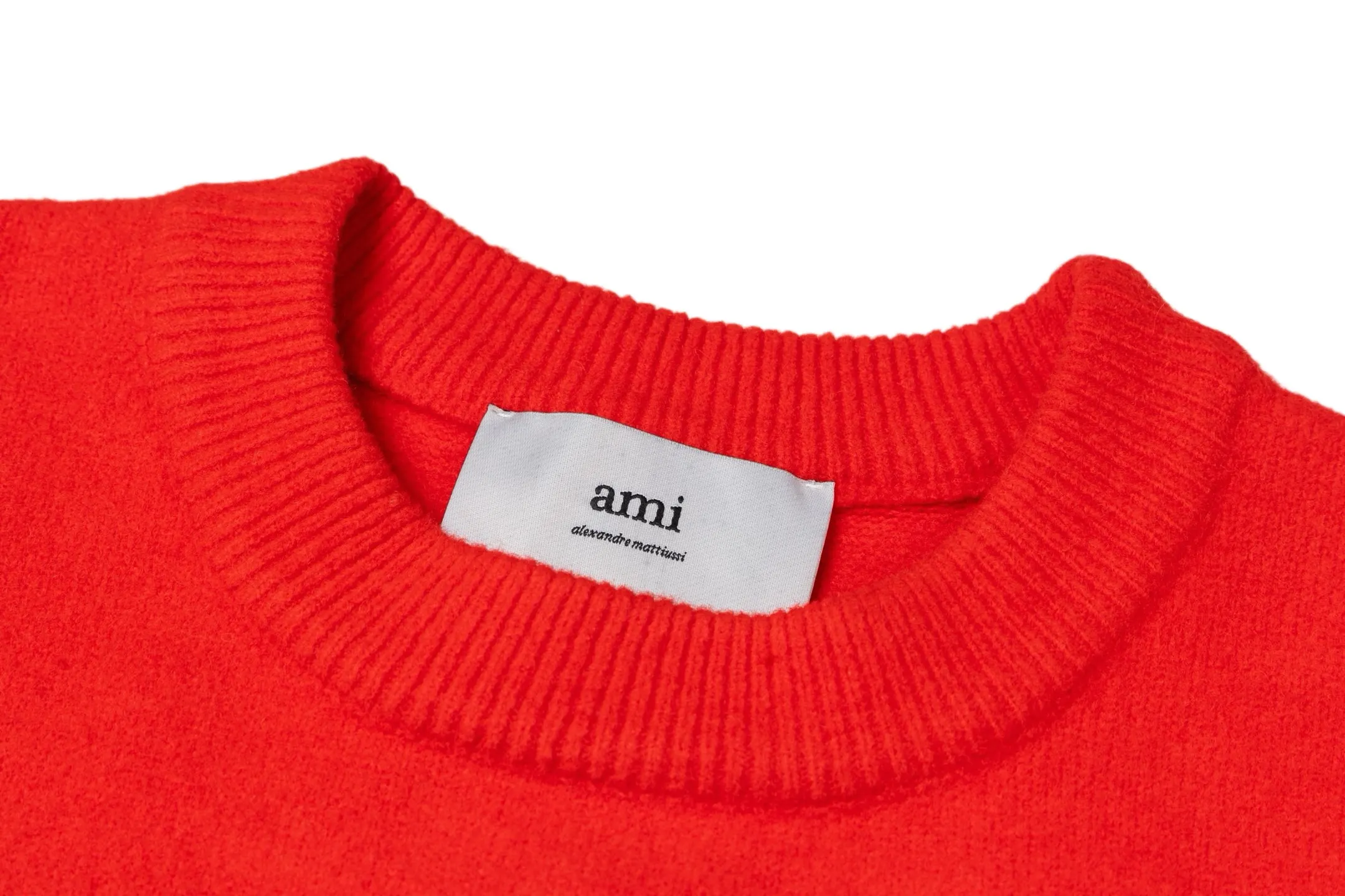Ami de Coeur Alpaca-Blend Crew-Neck Sweater D30022436 — view 3