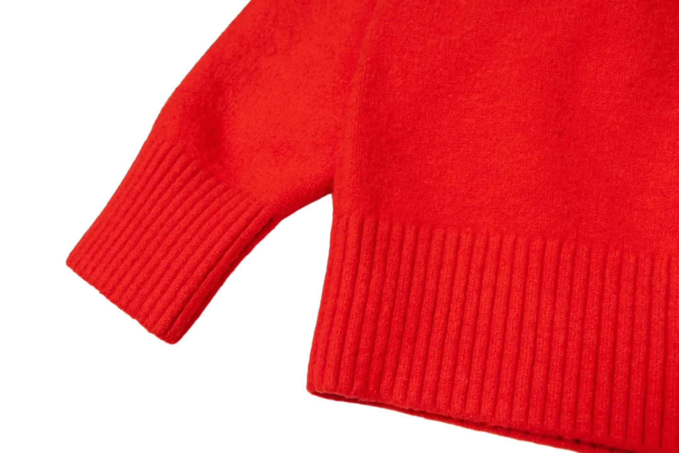 Ami de Coeur Alpaca-Blend Crew-Neck Sweater D30022436 — view 6