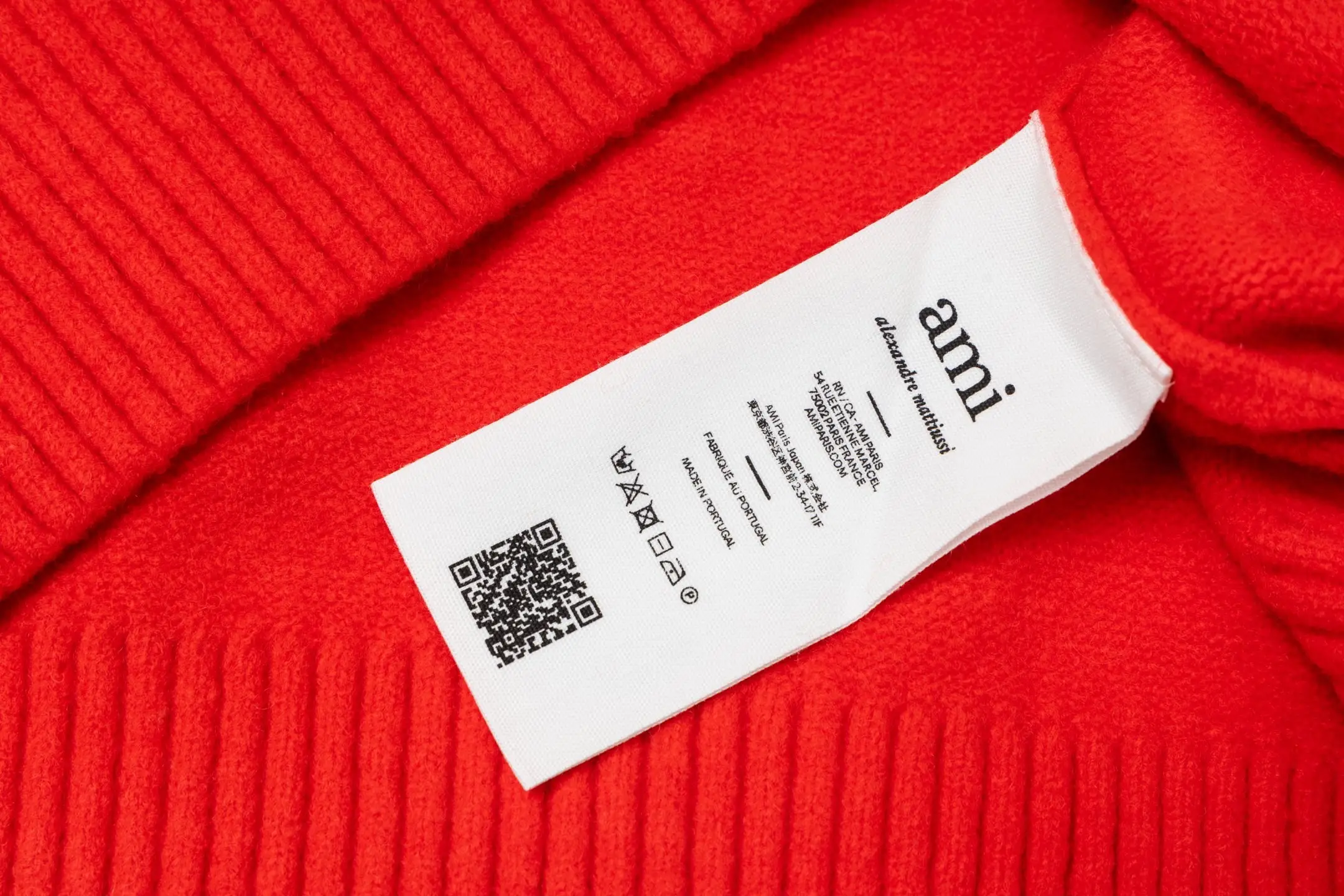 Ami de Coeur Alpaca-Blend Crew-Neck Sweater D30022436 — view 9