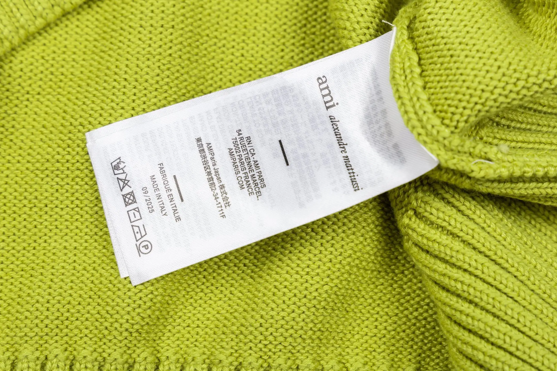 Ami de Coeur Intarsia Wool Sweater D30022435 — view 9