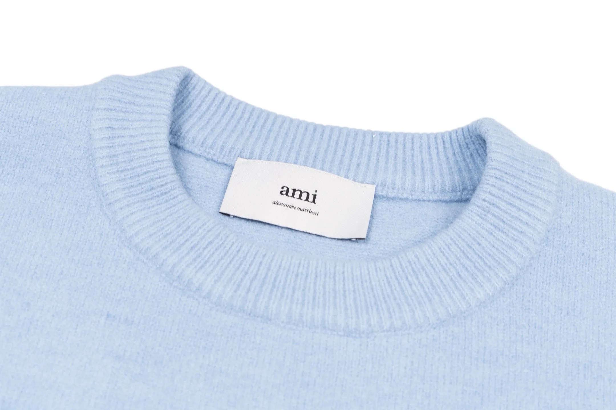 Ami de Coeur Alpaca-Blend Crew-Neck Sweater D30022439 — view 3