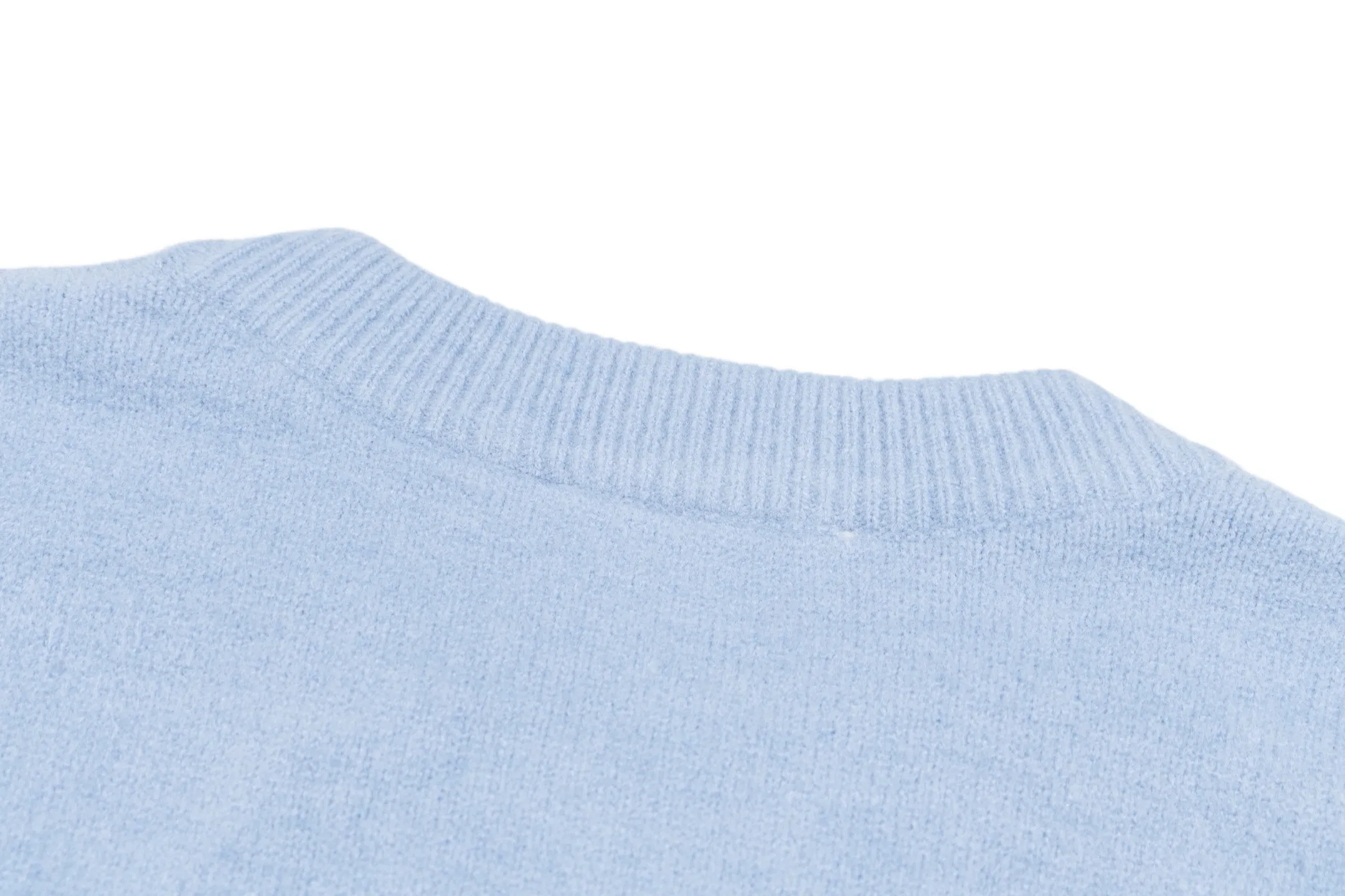 Ami de Coeur Alpaca-Blend Crew-Neck Sweater D30022439 — view 4