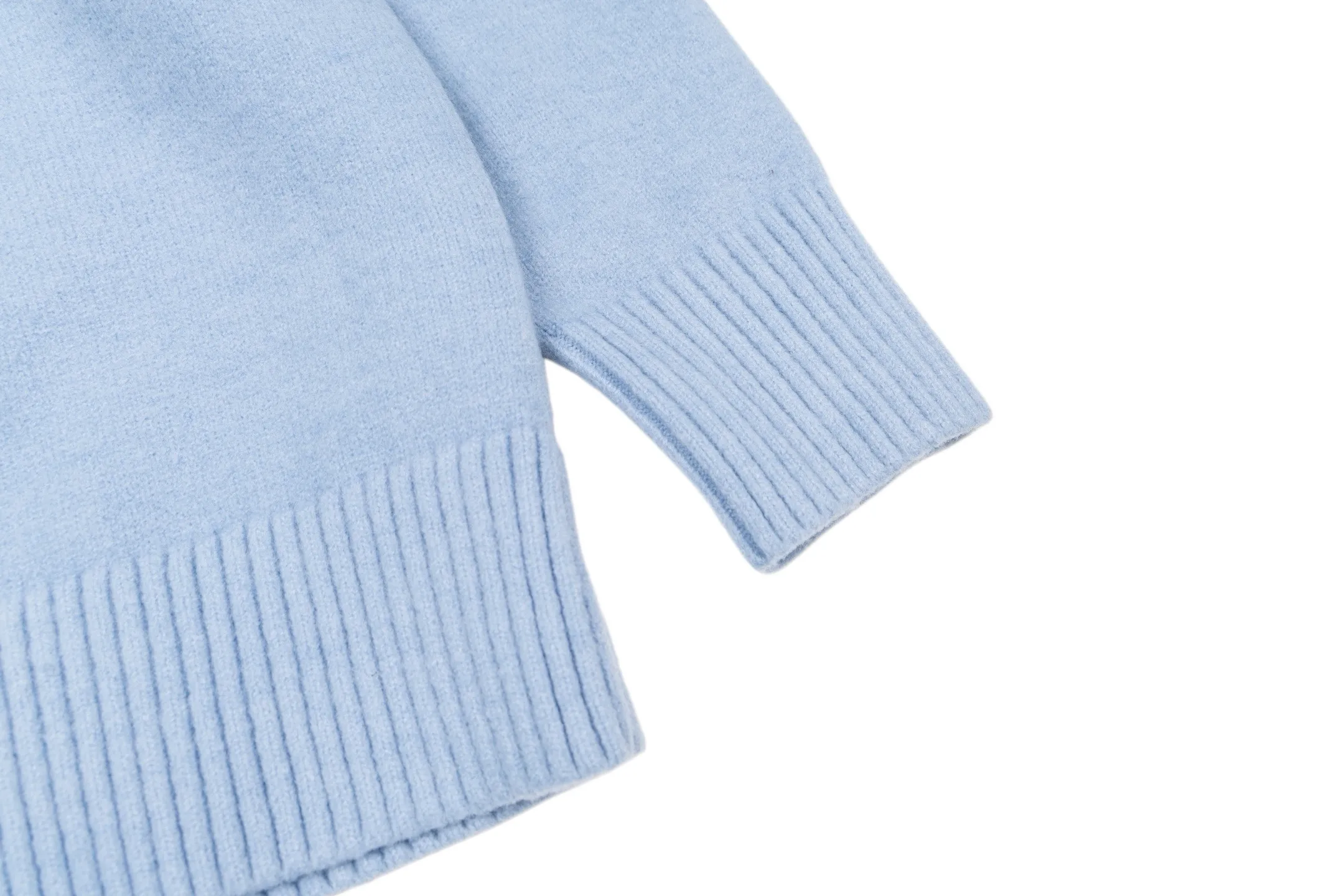 Ami de Coeur Alpaca-Blend Crew-Neck Sweater D30022439 — view 7