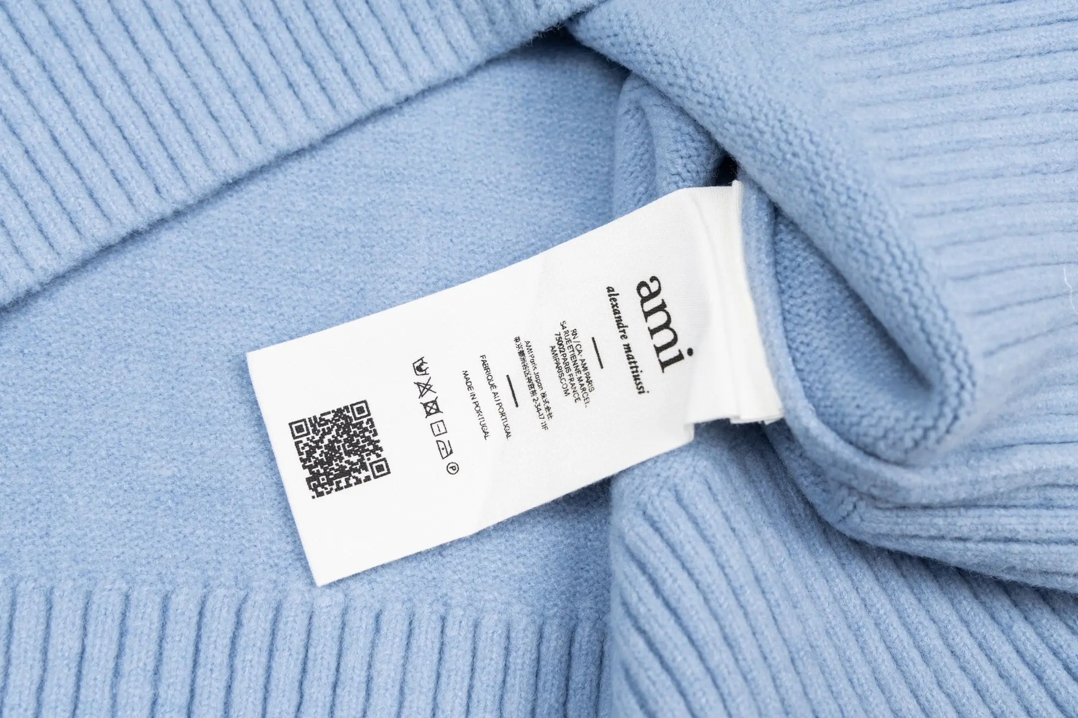Ami de Coeur Alpaca-Blend Crew-Neck Sweater D30022439 — view 9