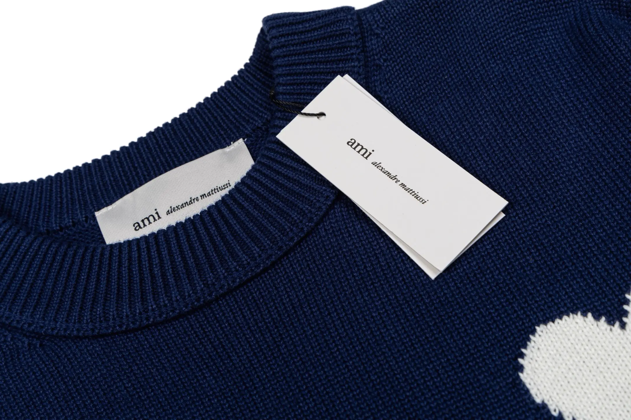 Ami de Coeur Intarsia Wool Sweater D30022434 — view 5
