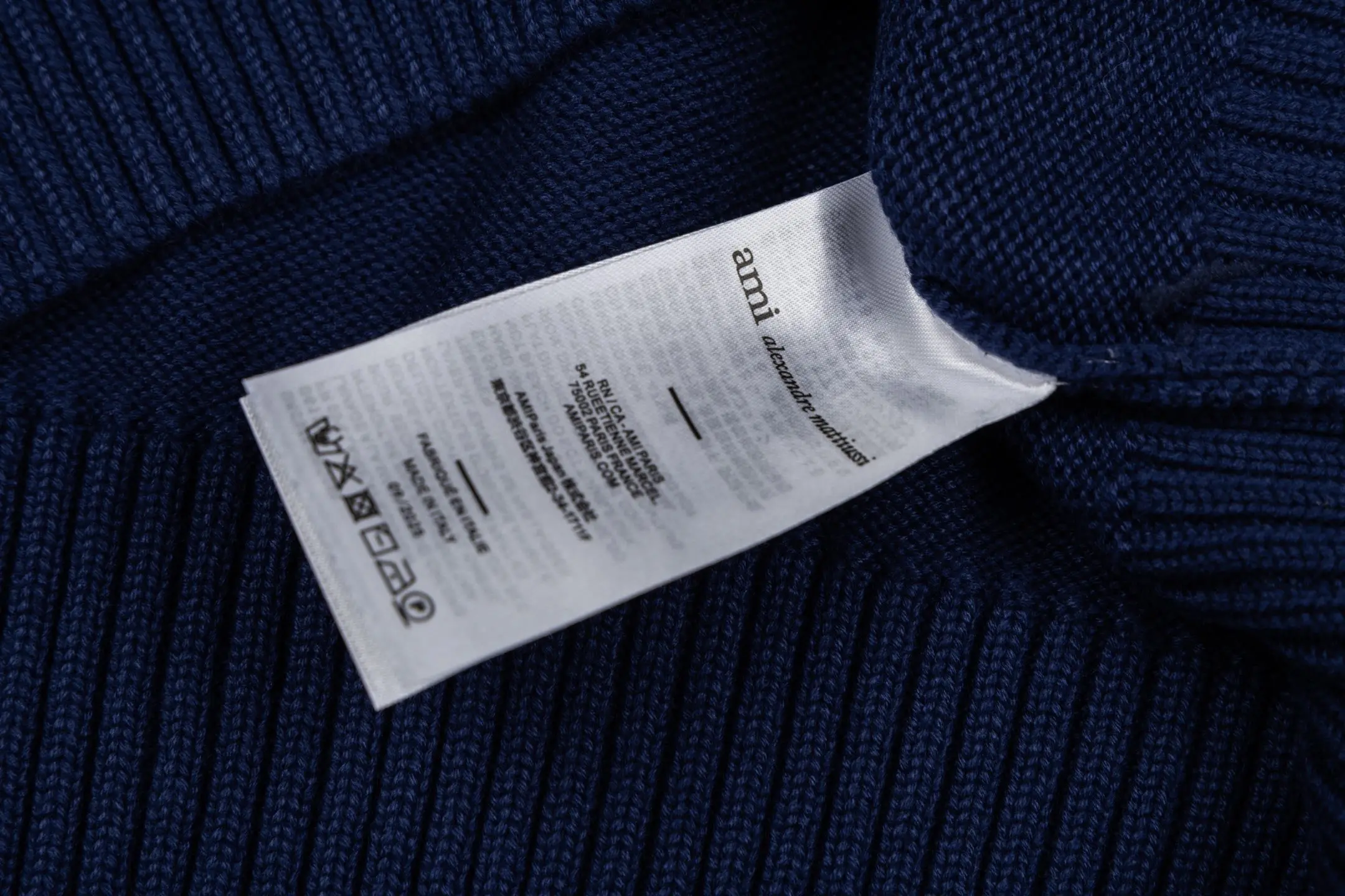 Ami de Coeur Intarsia Wool Sweater D30022434 — view 9