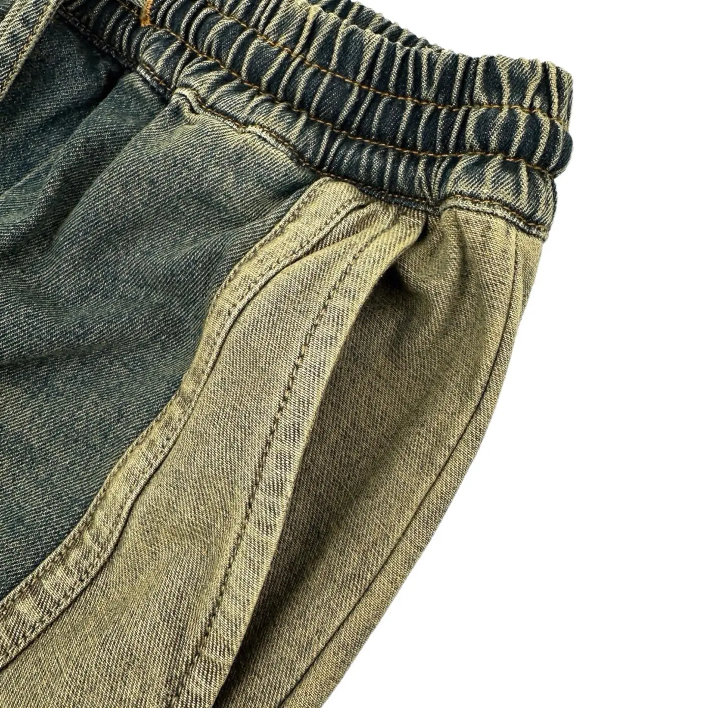 Star Logo Embroidered Wide-Leg Jeans D30022328 — view 6