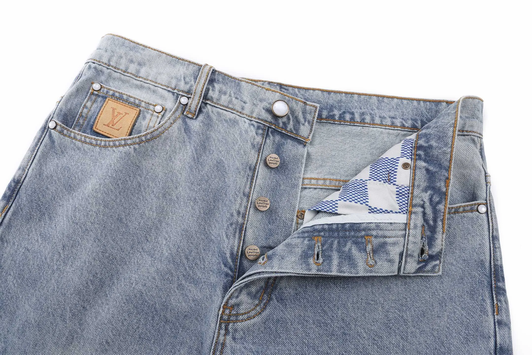 Embroidered Logo Straight-Leg Skate Jeans D30019084 — view 3