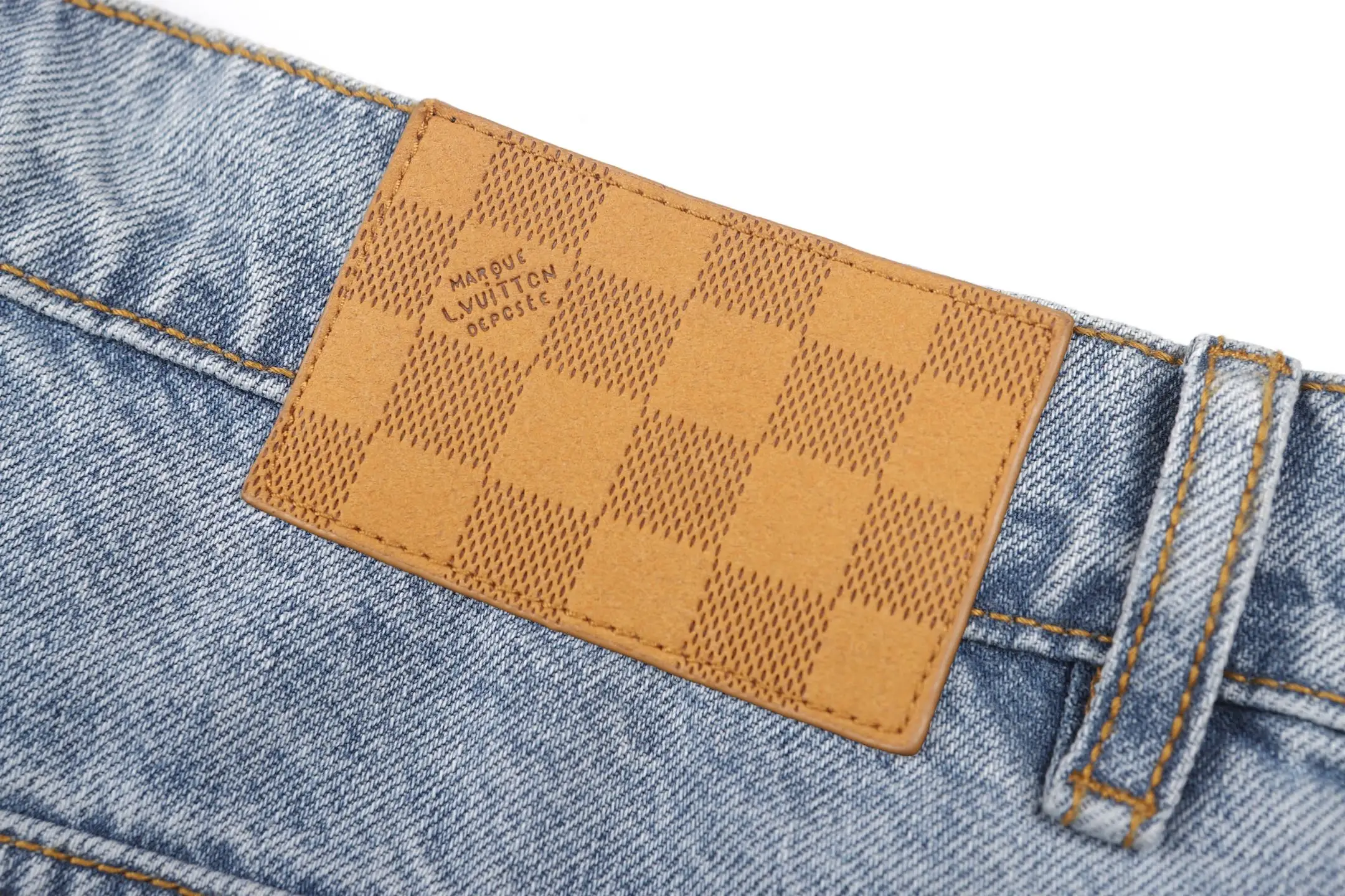 Embroidered Logo Straight-Leg Skate Jeans D30019084 — view 6