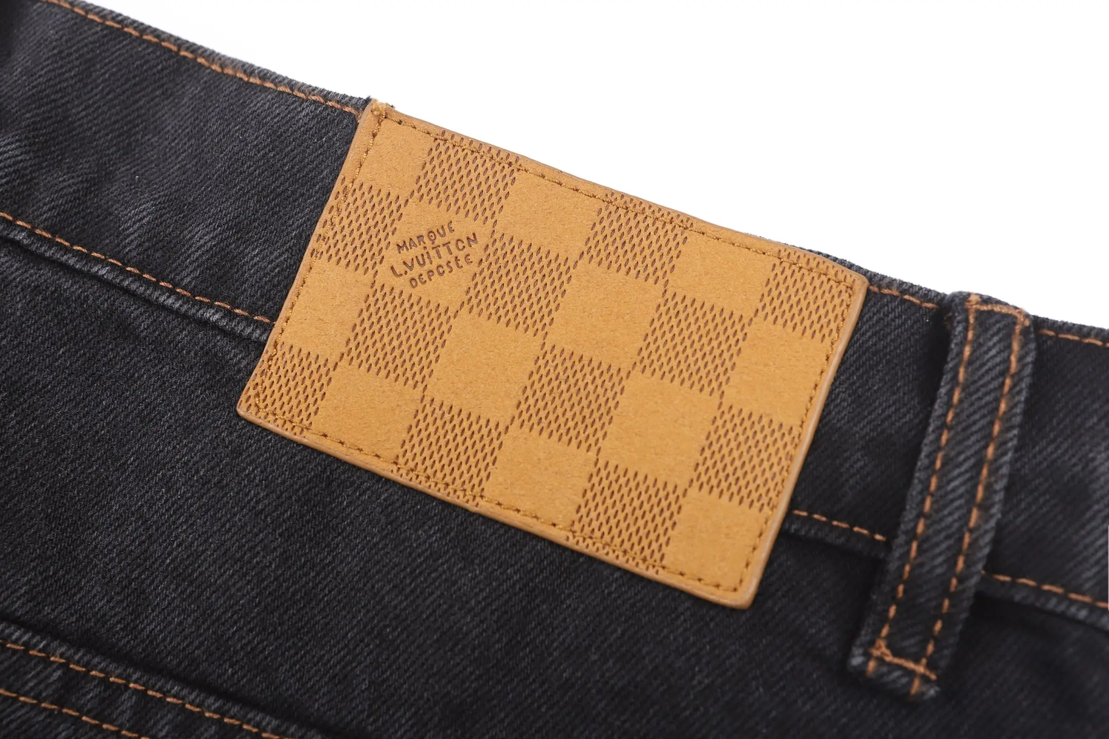 Embroidered Logo Straight-Leg Skate Jeans D30019083 — view 6