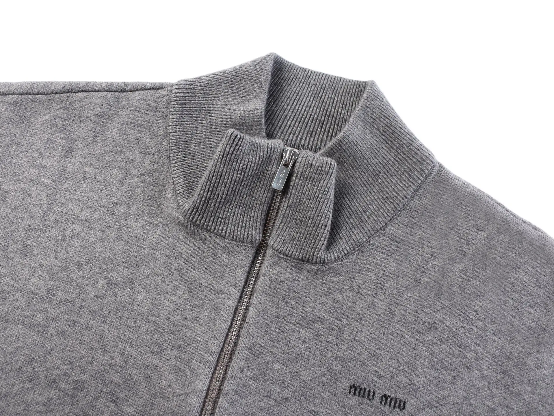 Logo-Intarsia Half-Zip Wool Sweater D30022335 — view 3