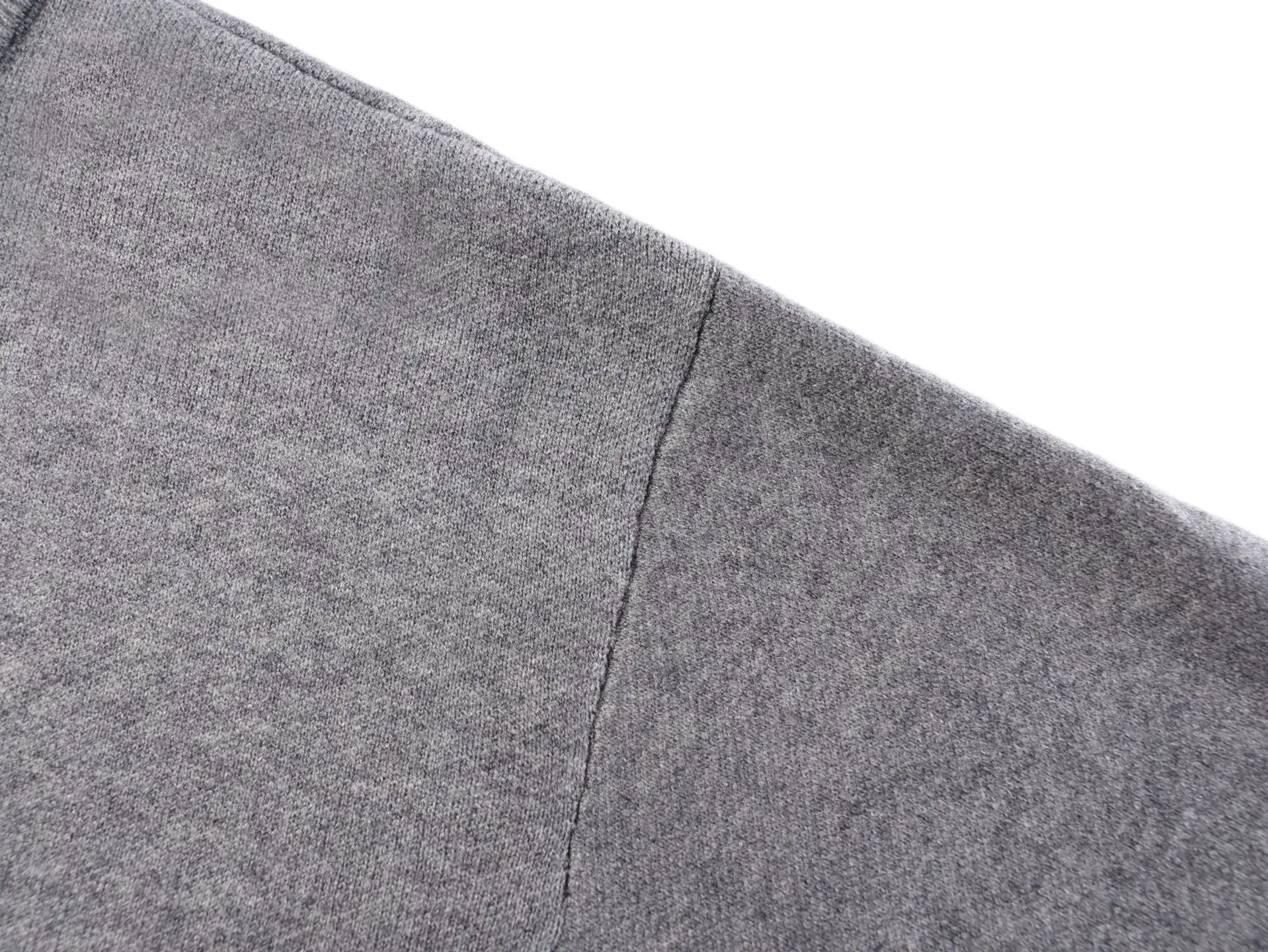Logo-Intarsia Half-Zip Wool Sweater D30022335 — view 8