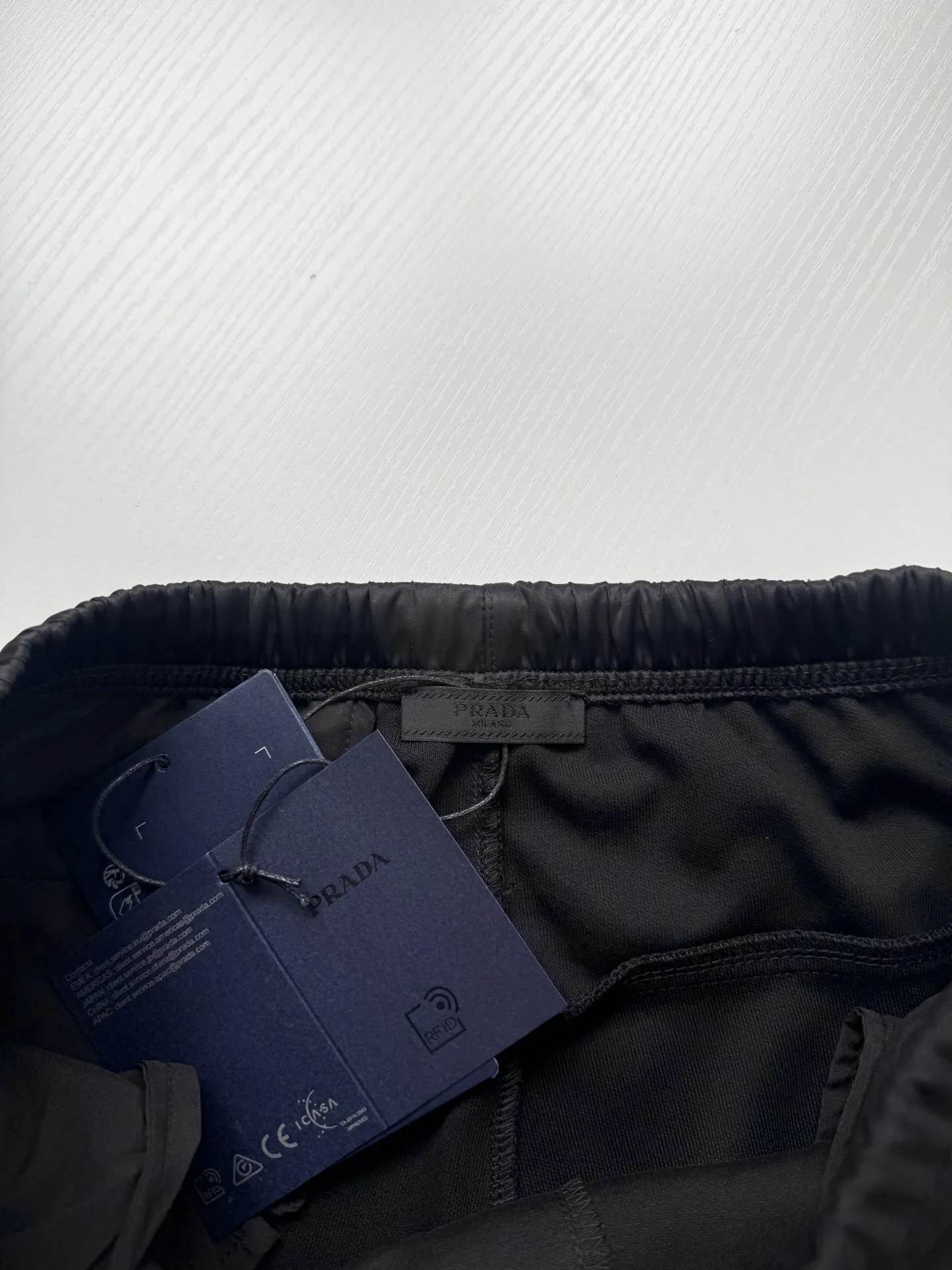 Nylon-Panelled Straight-Leg Sweatpants D30021979 — view 8