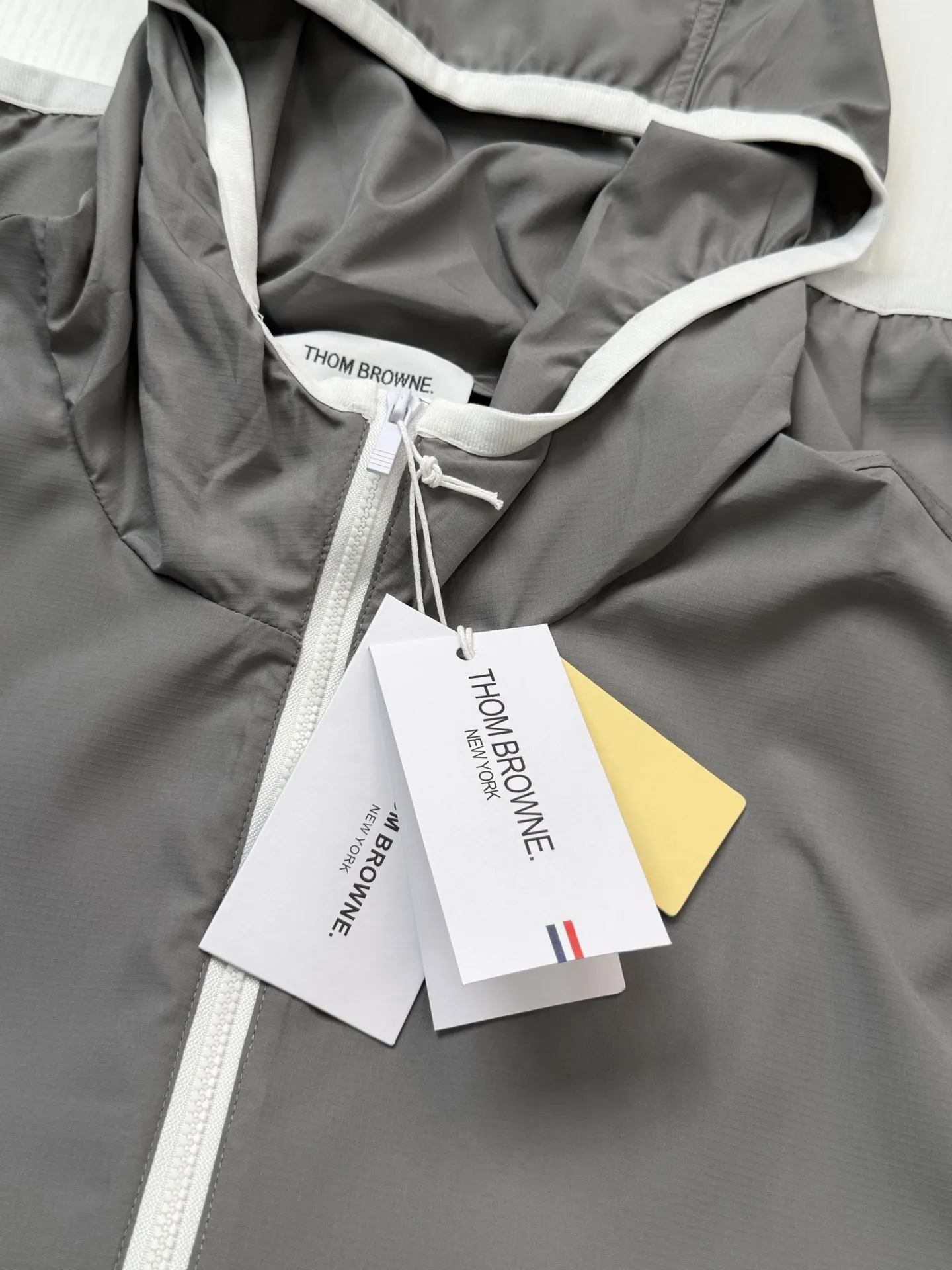 4-Bar Stripe Hooded Windbreaker D30018657 — view 7