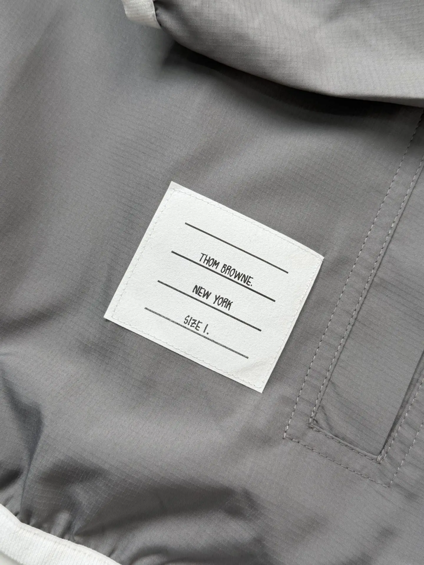 4-Bar Stripe Hooded Windbreaker D30018657 — view 8
