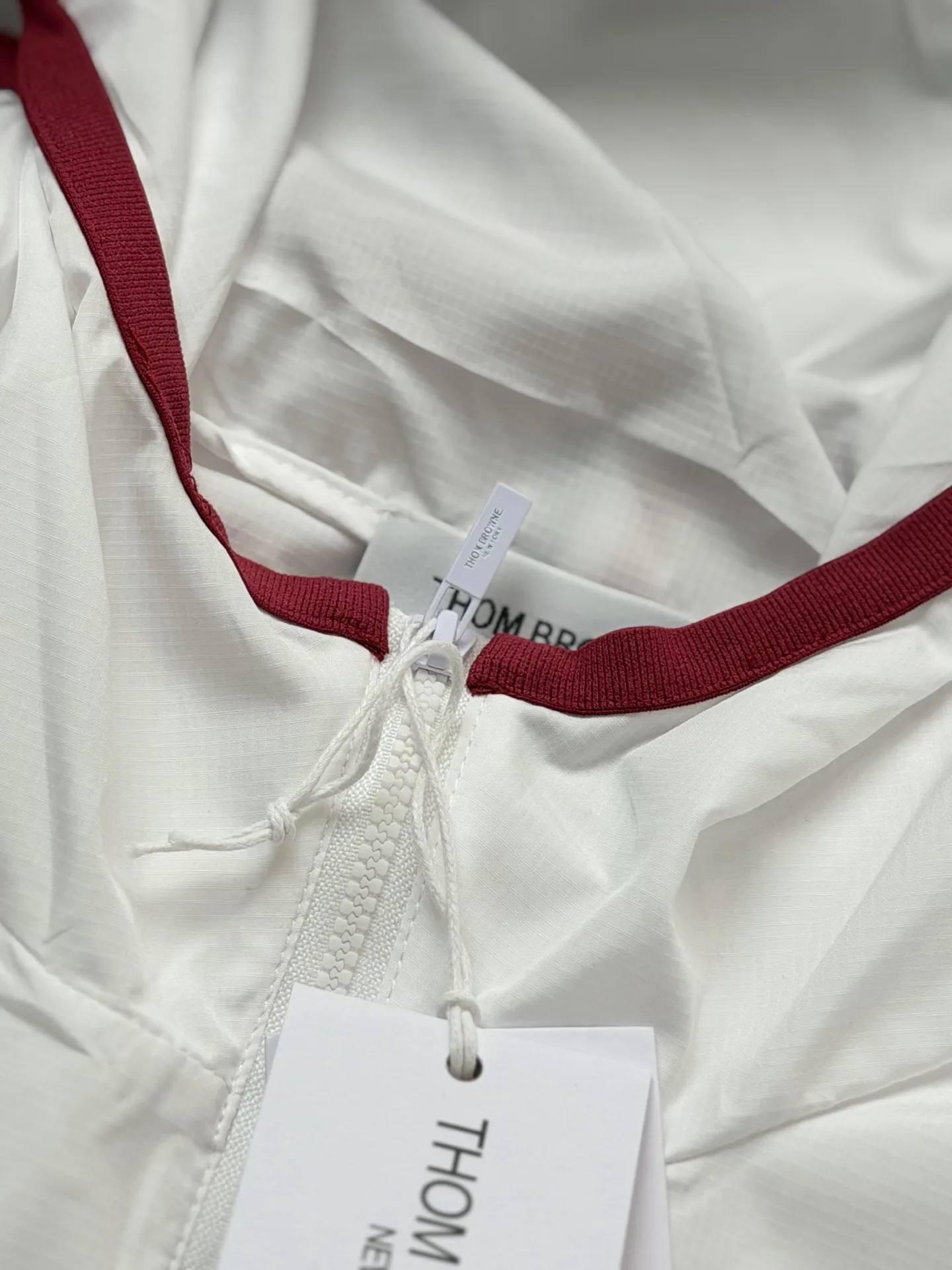 4-Bar Stripe Hooded Windbreaker D30018656 — view 7
