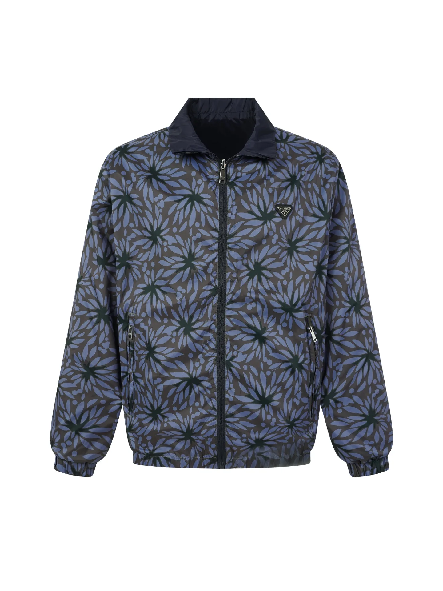 Reversible Floral-Print Re-Nylon Jacket D30024913