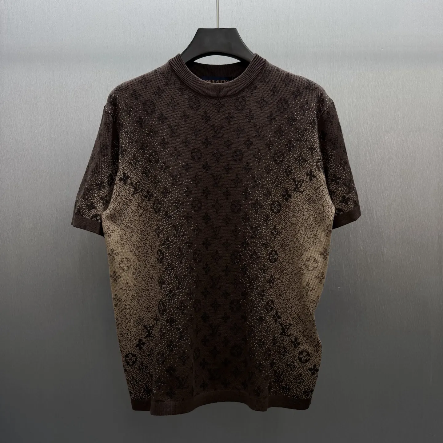 Monogram Faded Jacquard Knit T-Shirt D30014580