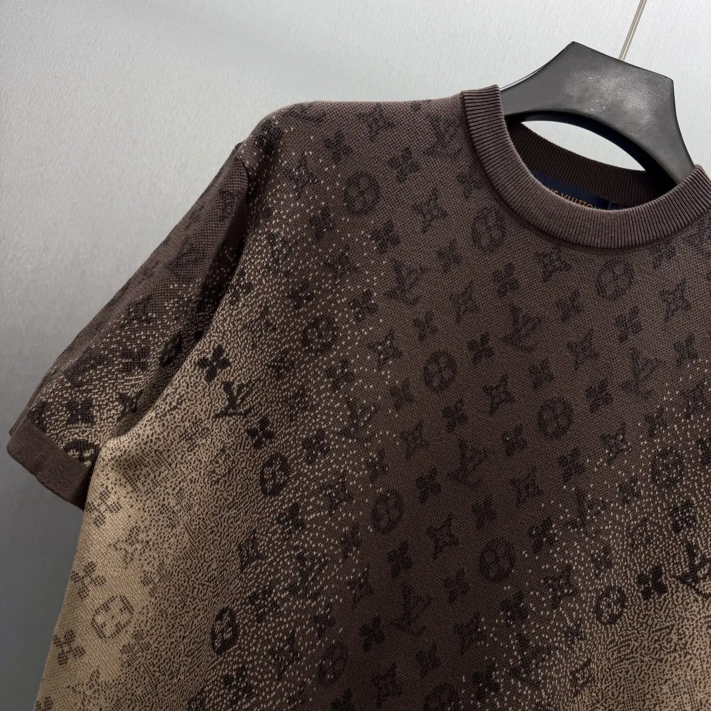 Monogram Faded Jacquard Knit T-Shirt D30014580 — view 2