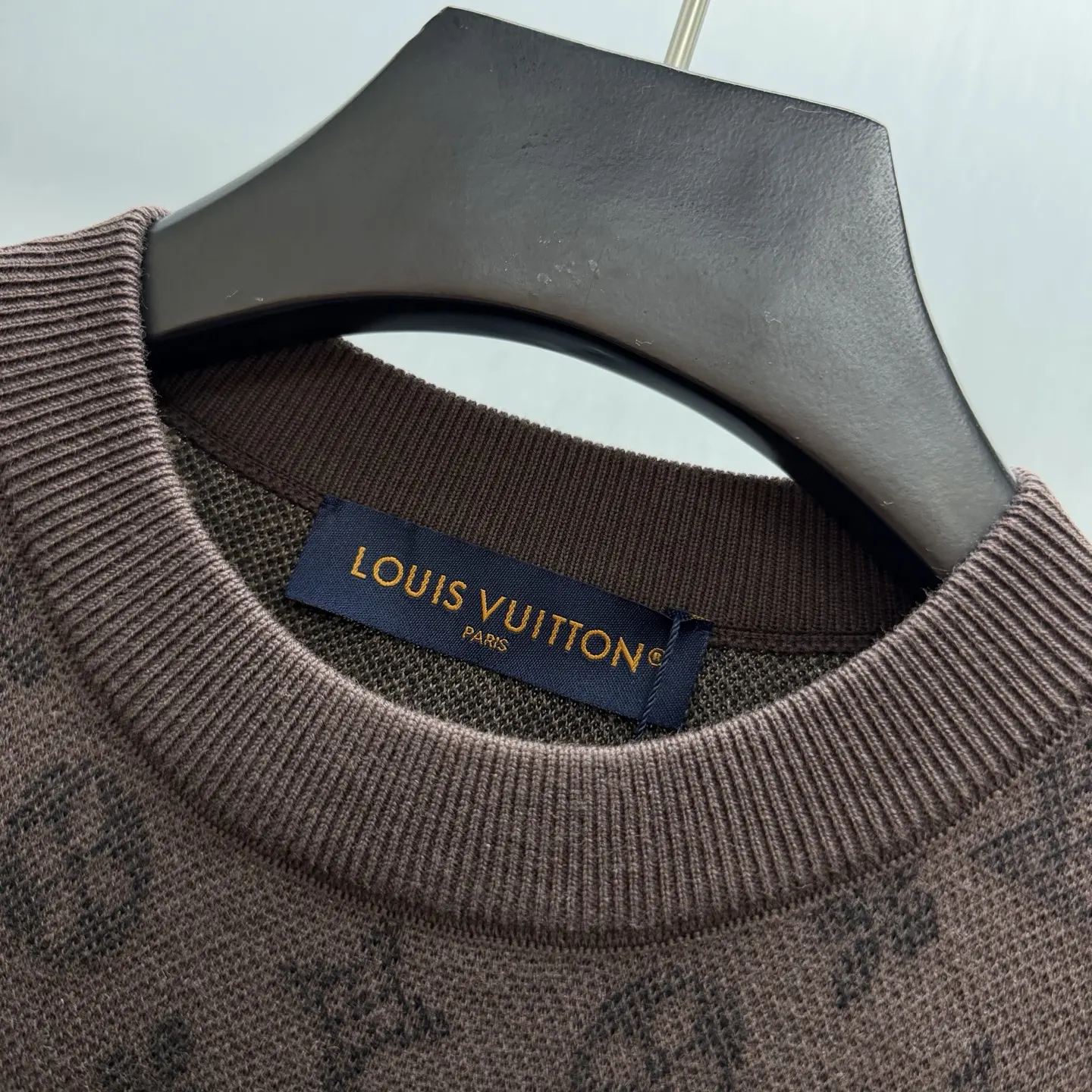 Monogram Faded Jacquard Knit T-Shirt D30014580 — view 6