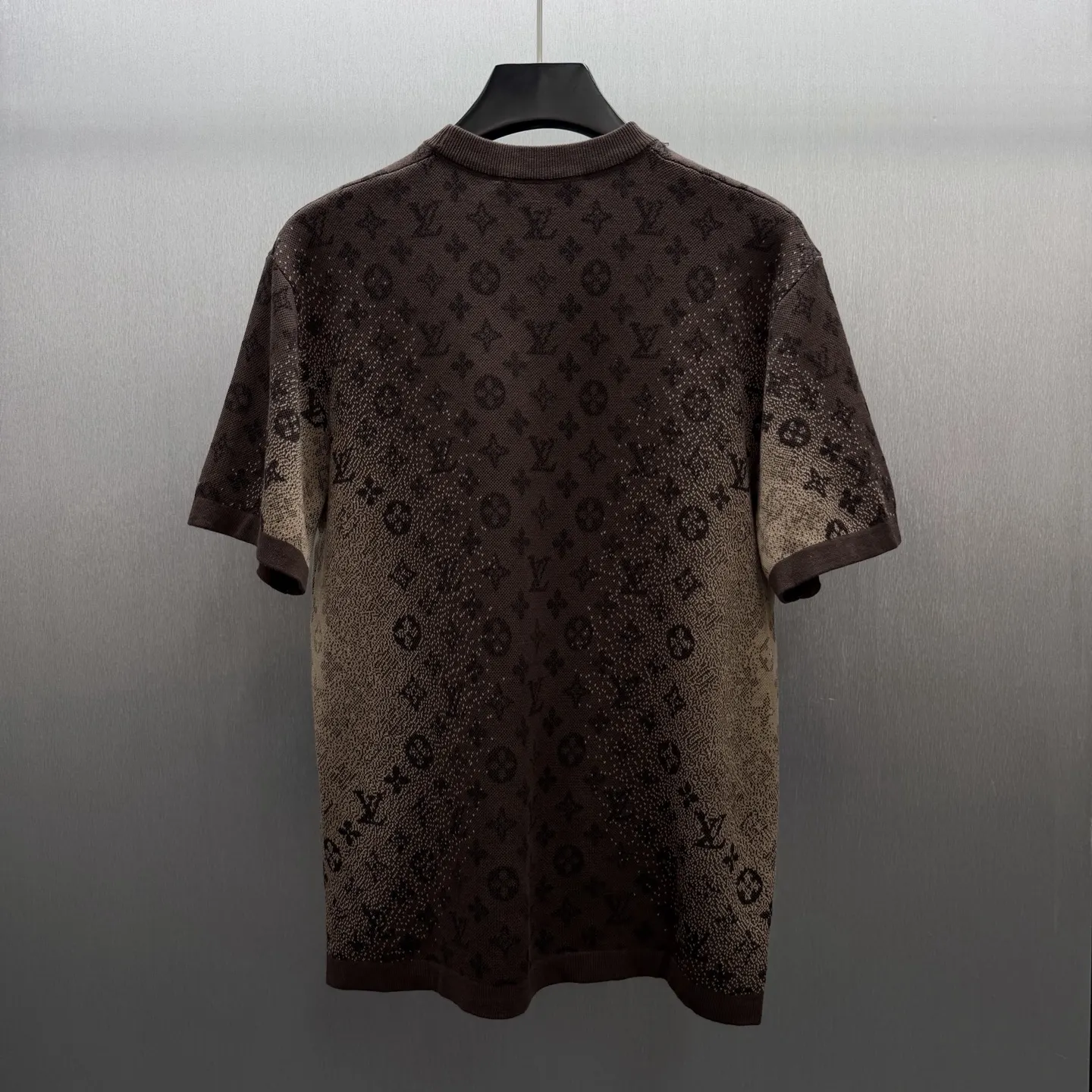 Monogram Faded Jacquard Knit T-Shirt D30014580 — view 7