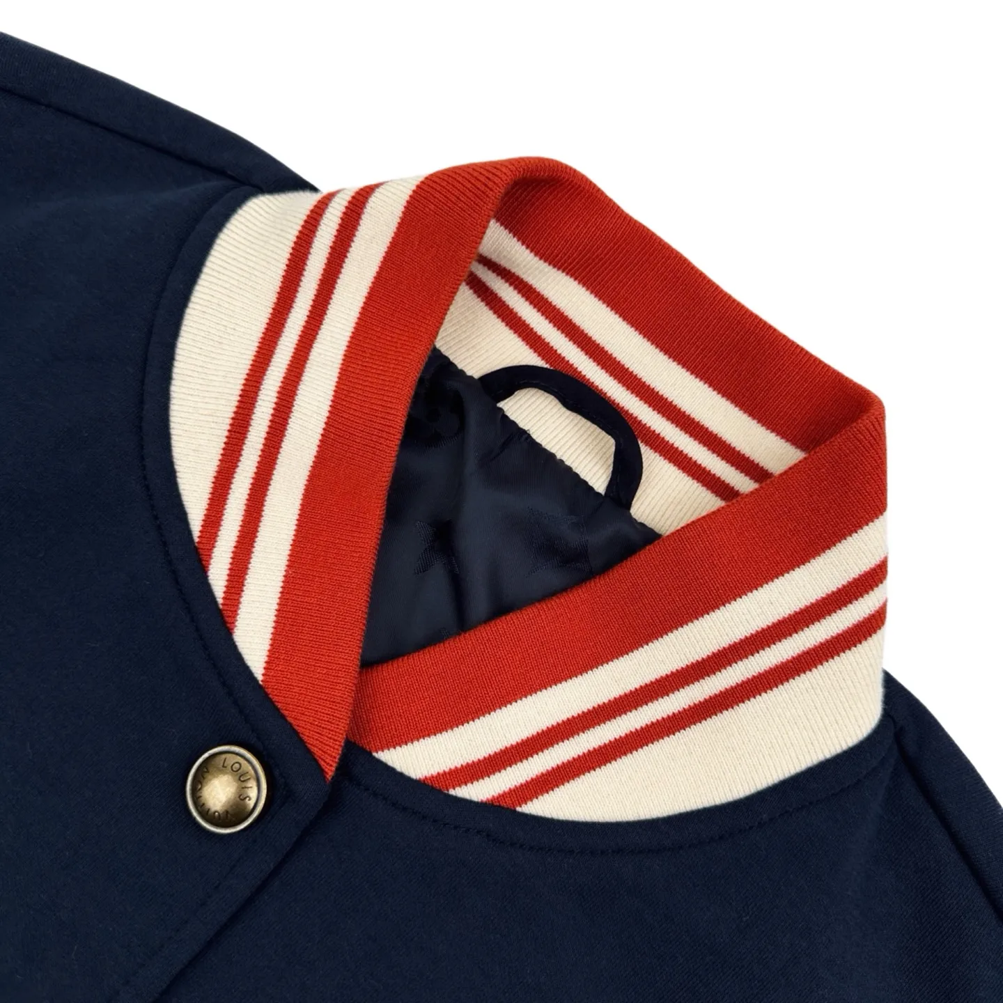 Embroidered Cotton-Jersey Varsity Jacket D30522523 — view 3