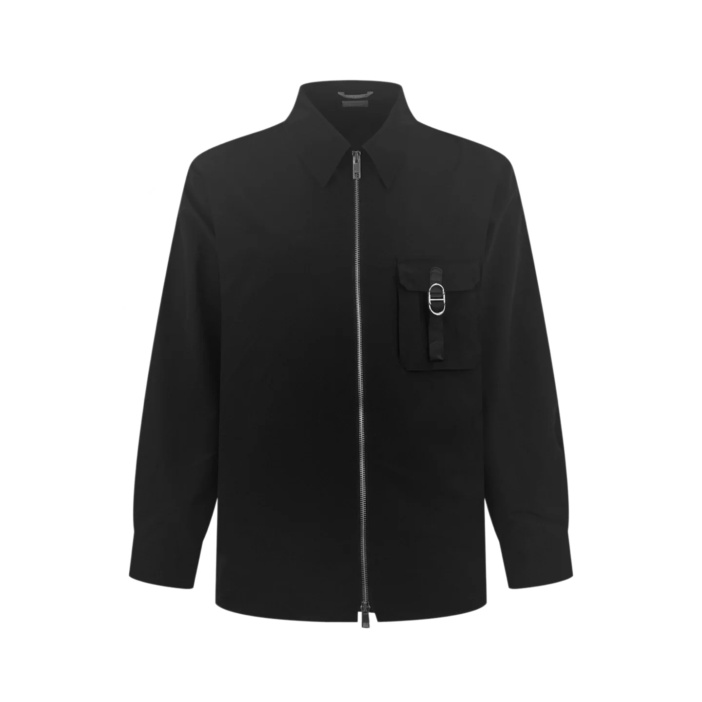 CD Buckle Zip-Up Overshirt D30522310
