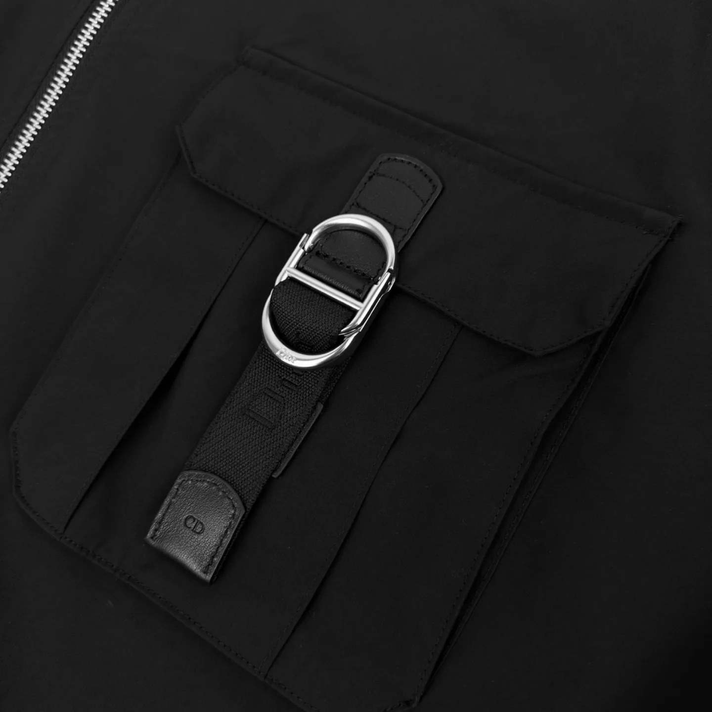 CD Buckle Zip-Up Overshirt D30522310 — view 4