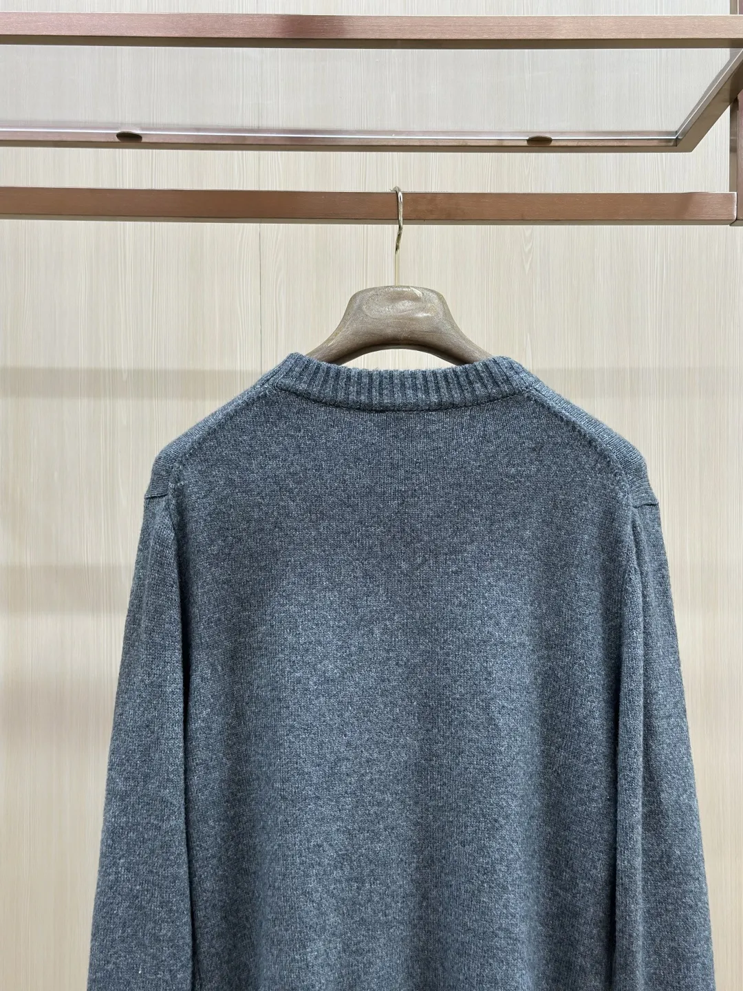 Anchor Rope Embroidered Wool-Blend Sweater D30520435 — view 9