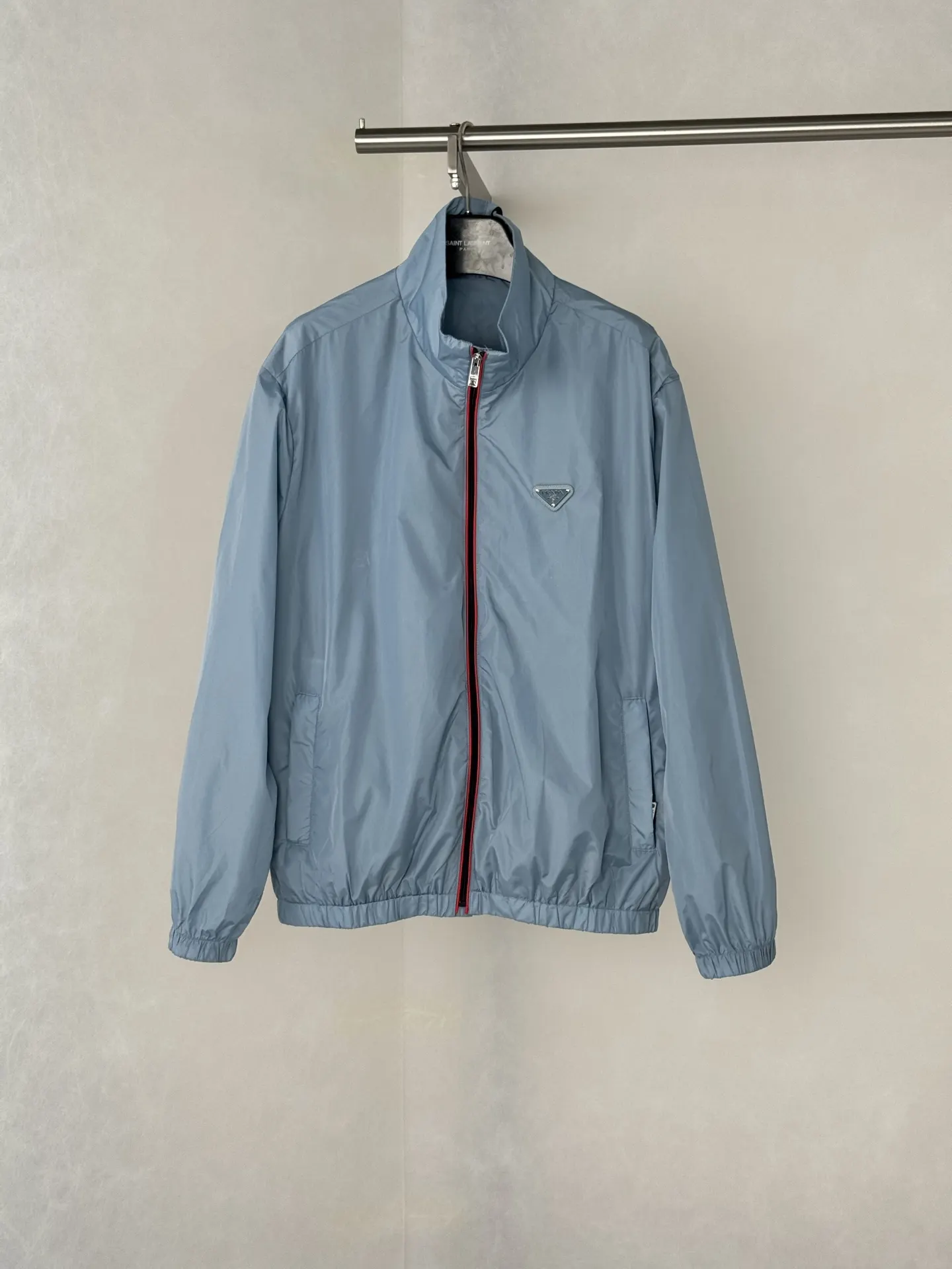 Logo-Appliqué Nylon Windbreaker Jacket D30518692