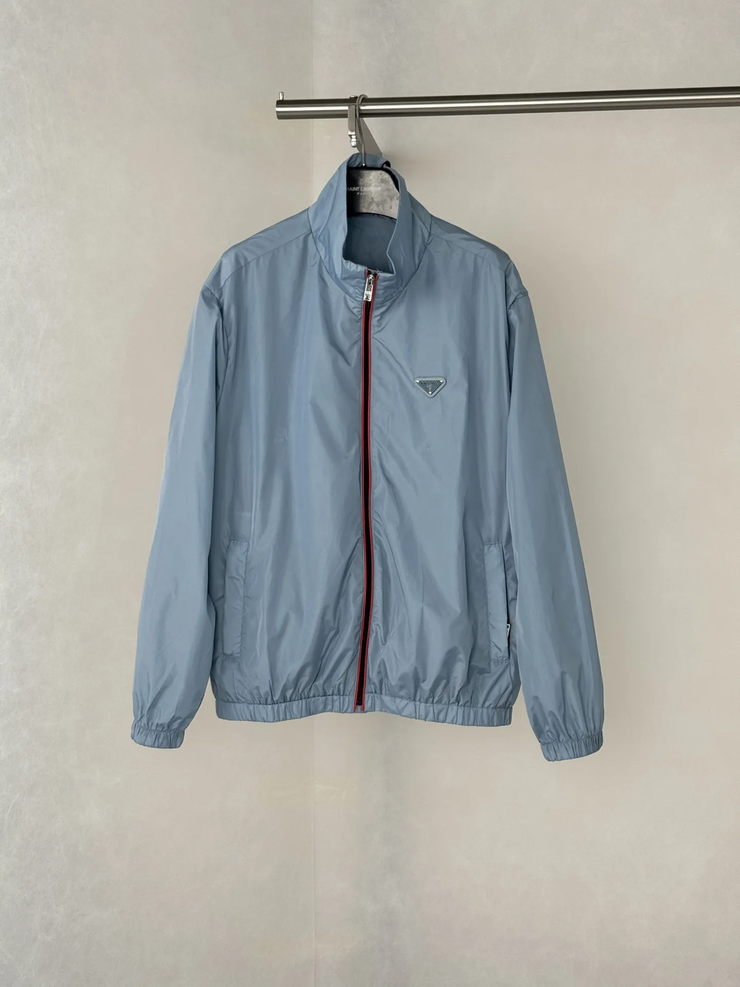 Logo-Appliqué Nylon Windbreaker Jacket D30518692