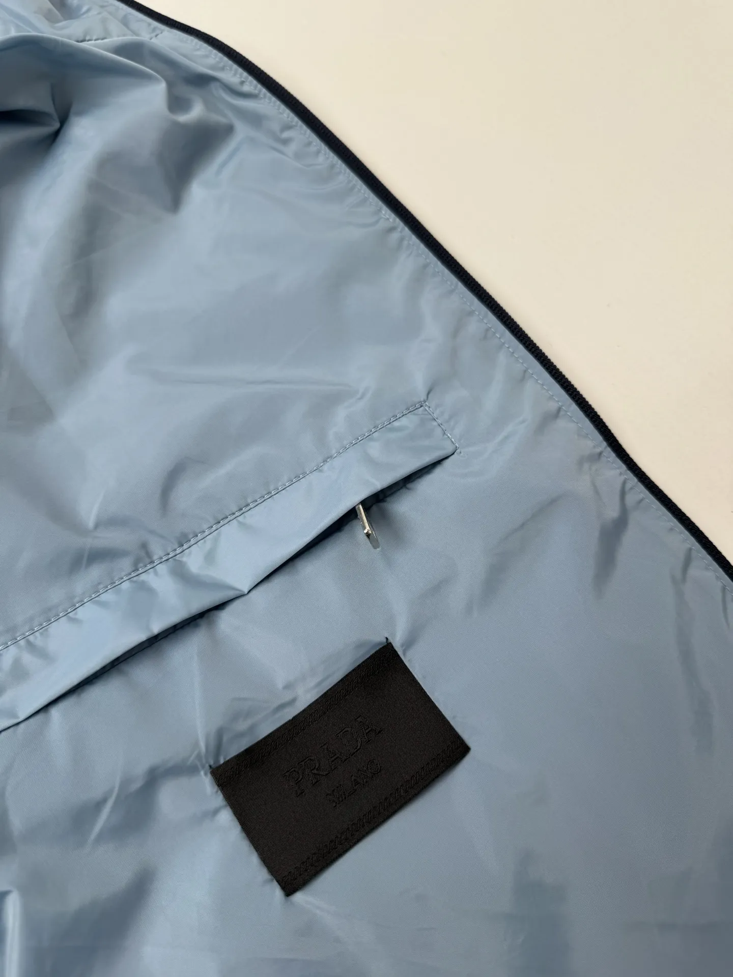 Logo-Appliqué Nylon Windbreaker Jacket D30518692 — view 8