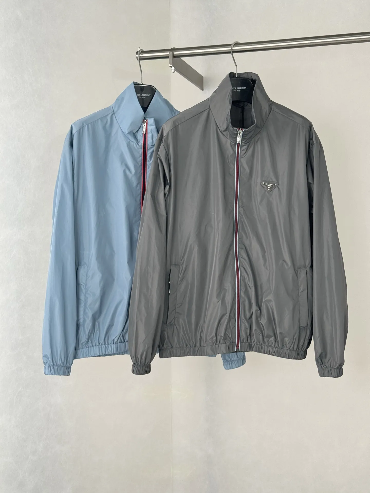 Logo-Appliqué Nylon Windbreaker Jacket D30518692 — view 11
