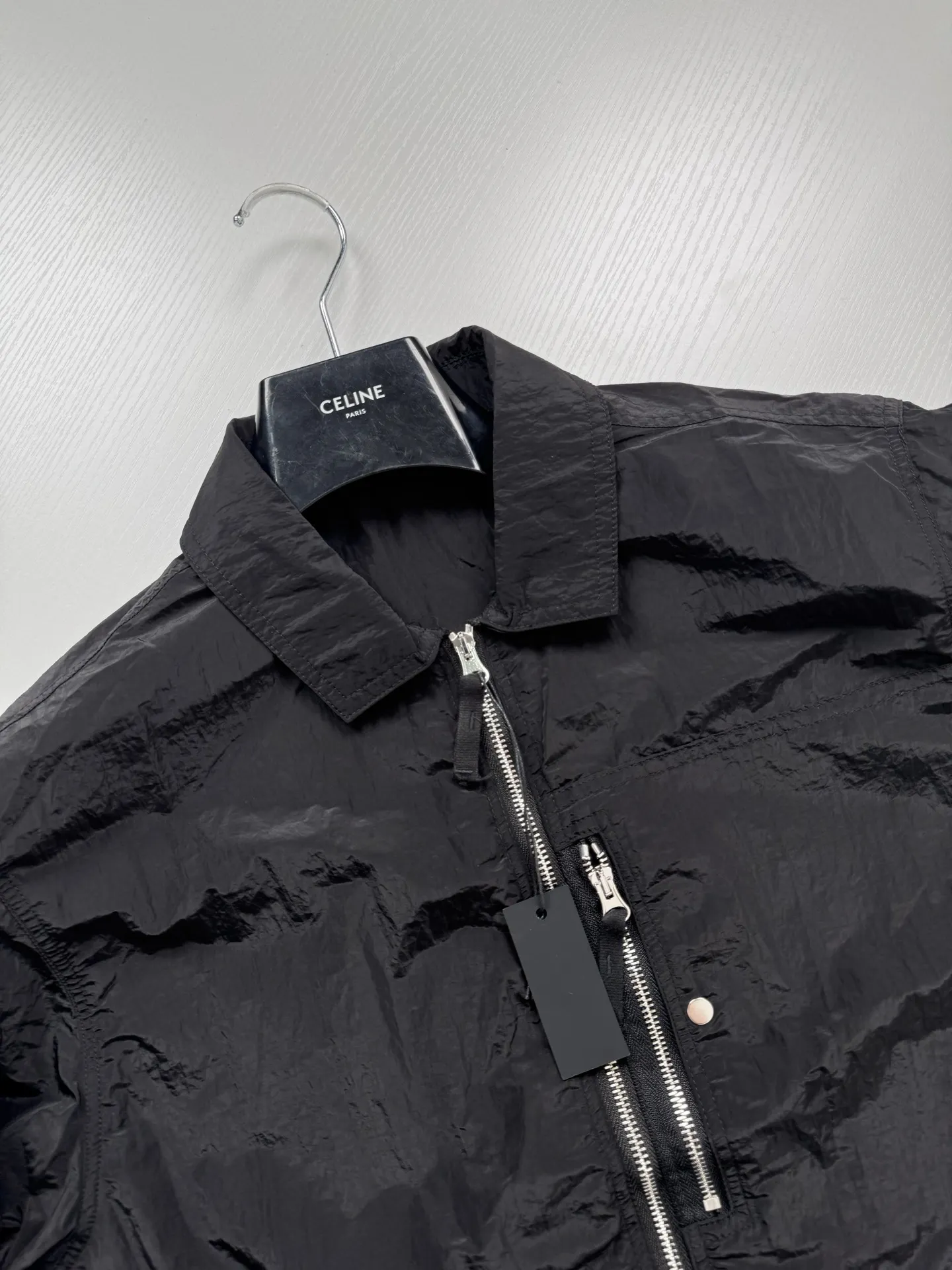 Crinkled Nylon Compass Patch Jacket D30518715 — view 4