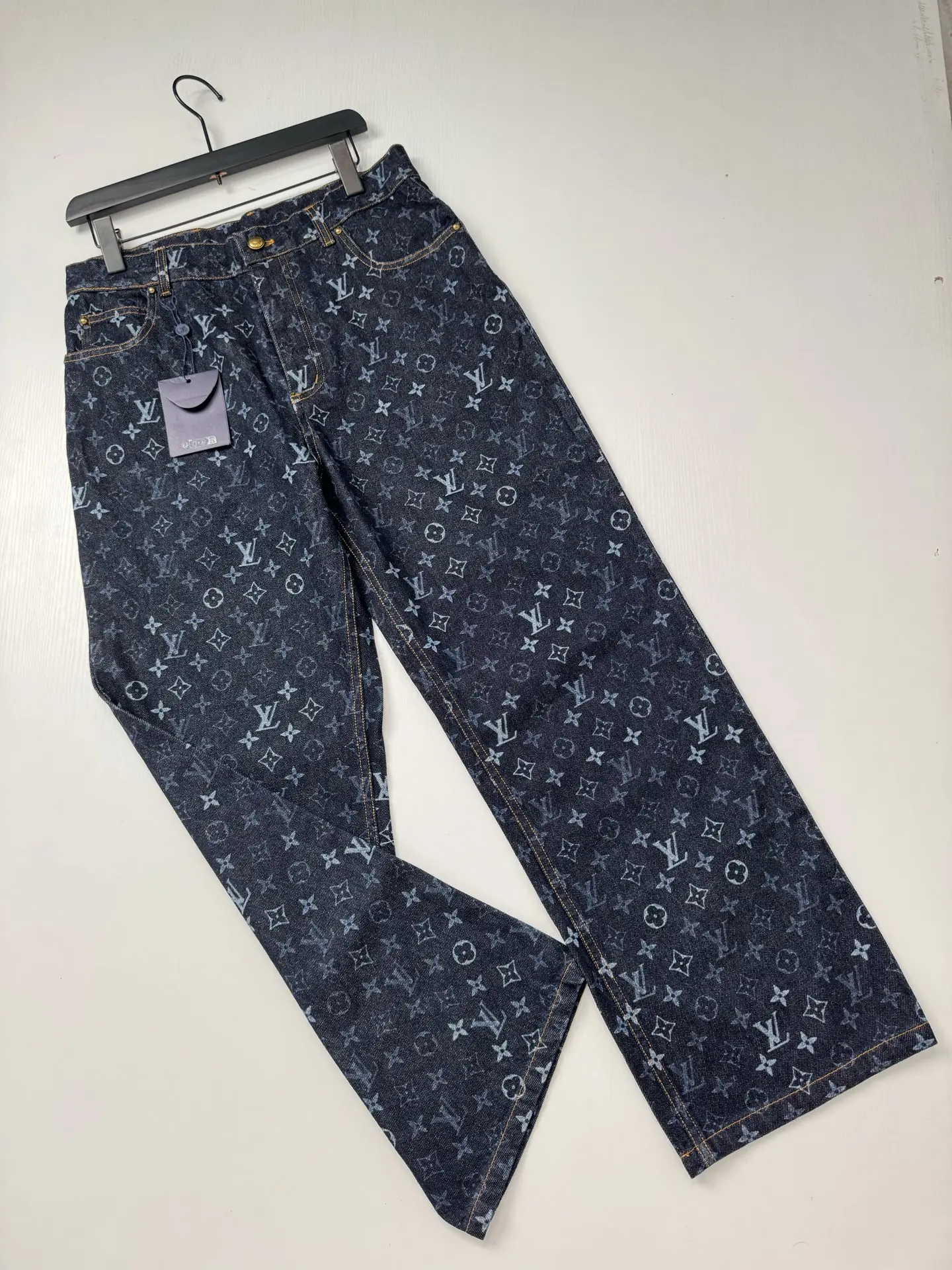 Monogram Gradient Straight-Leg Jeans D30818769 — view 3